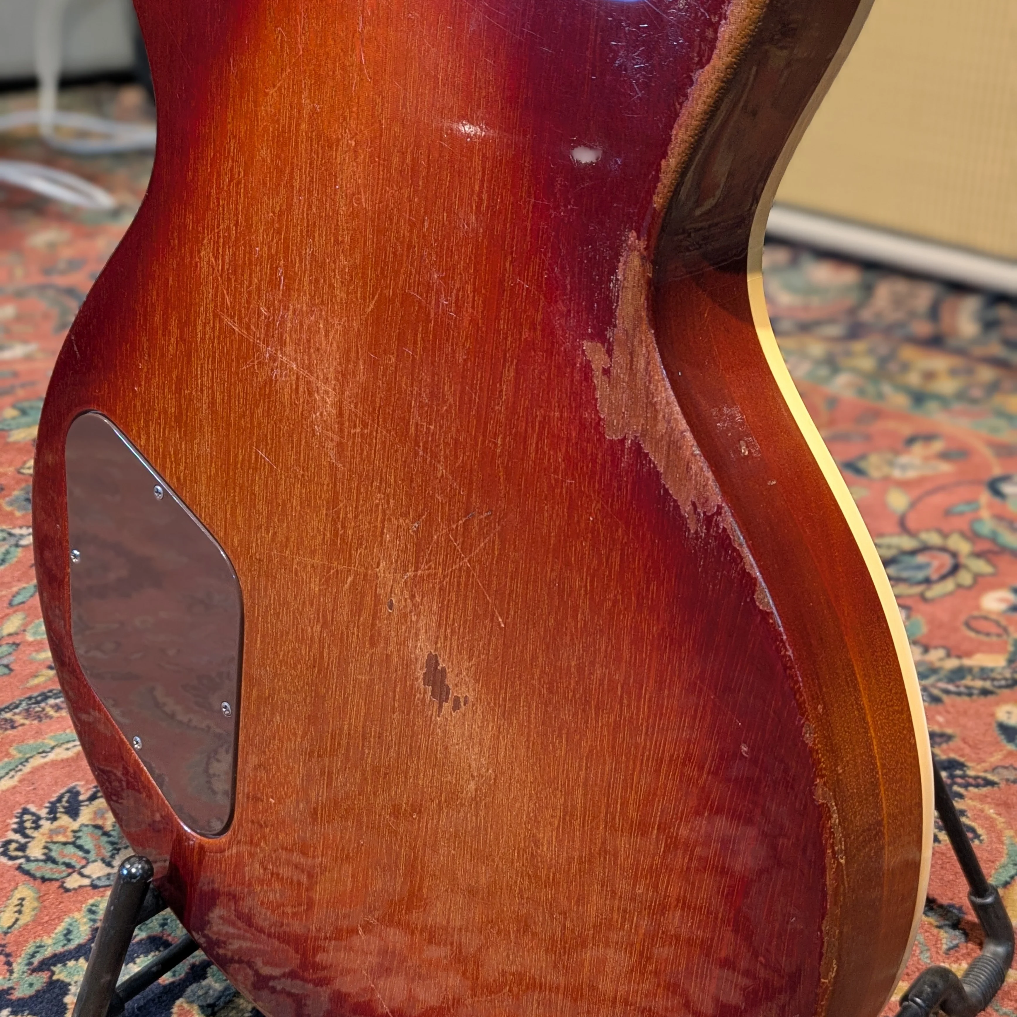 Gibson Les Paul Deluxe 1974 - Cherry Sunburst - Image 6