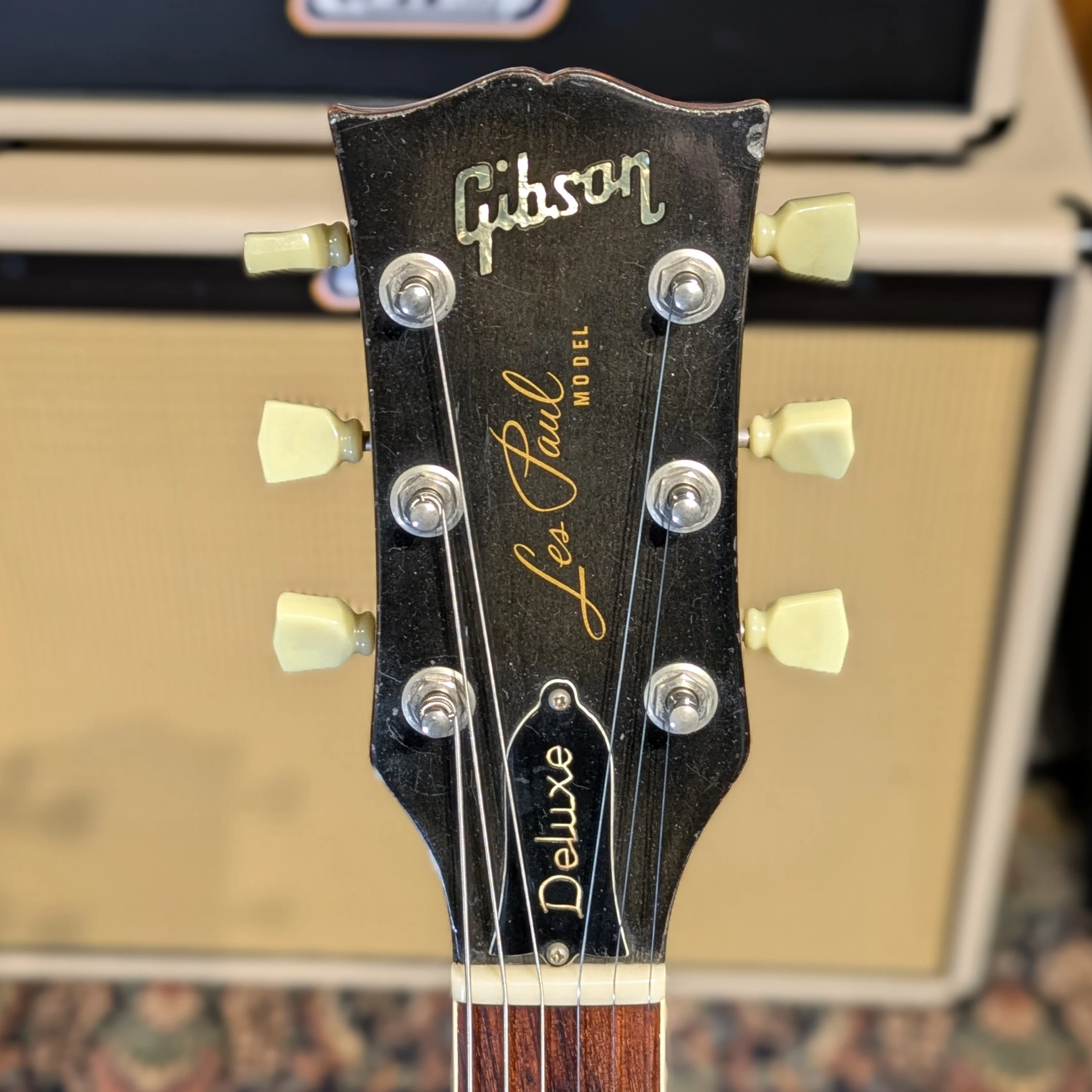 Gibson Les Paul Deluxe 1974 - Cherry Sunburst - Image 8