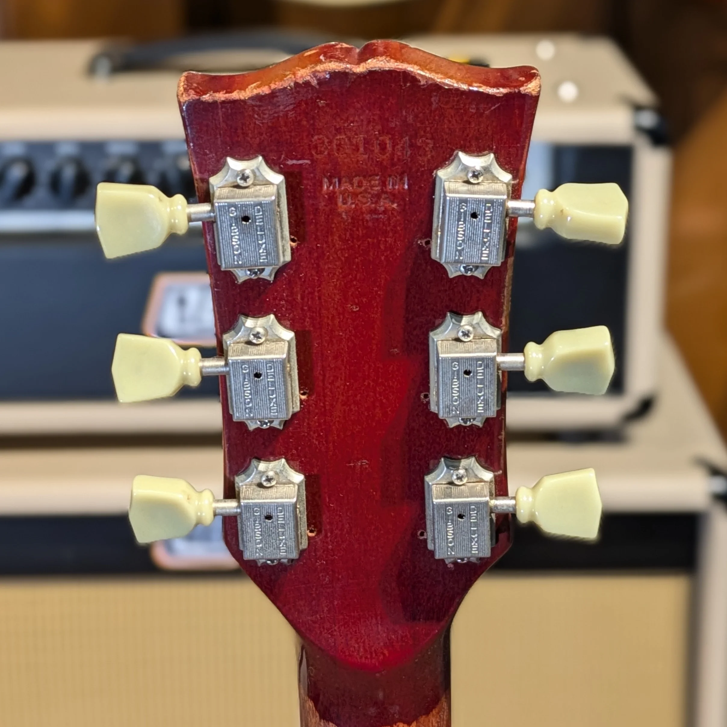Gibson Les Paul Deluxe 1974 - Cherry Sunburst - Image 9