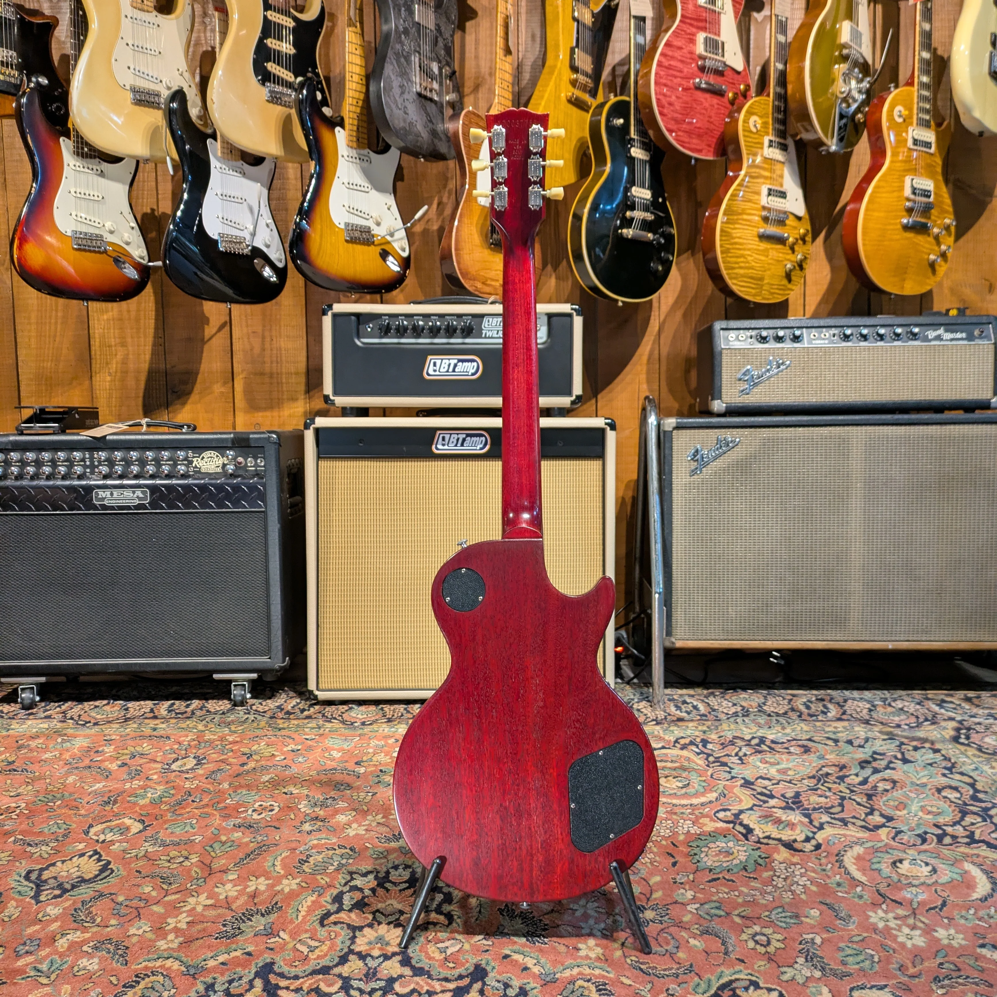 Gibson Les Paul Faded T 2017 - Left Handed - Worn Cherry - Image 8