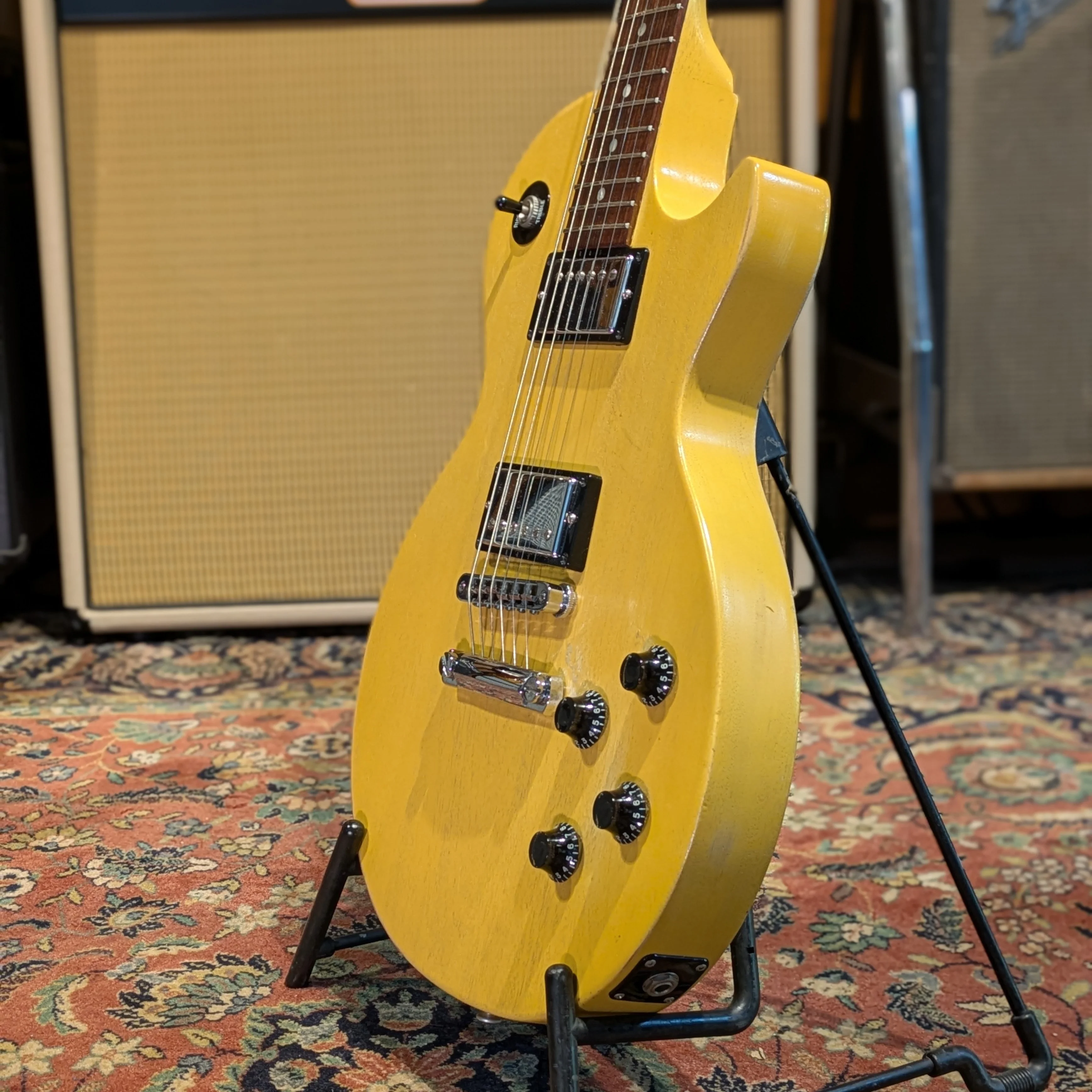 Gibson Les Paul Junior Special with Humbuckers - Satin Yellow - Image 10