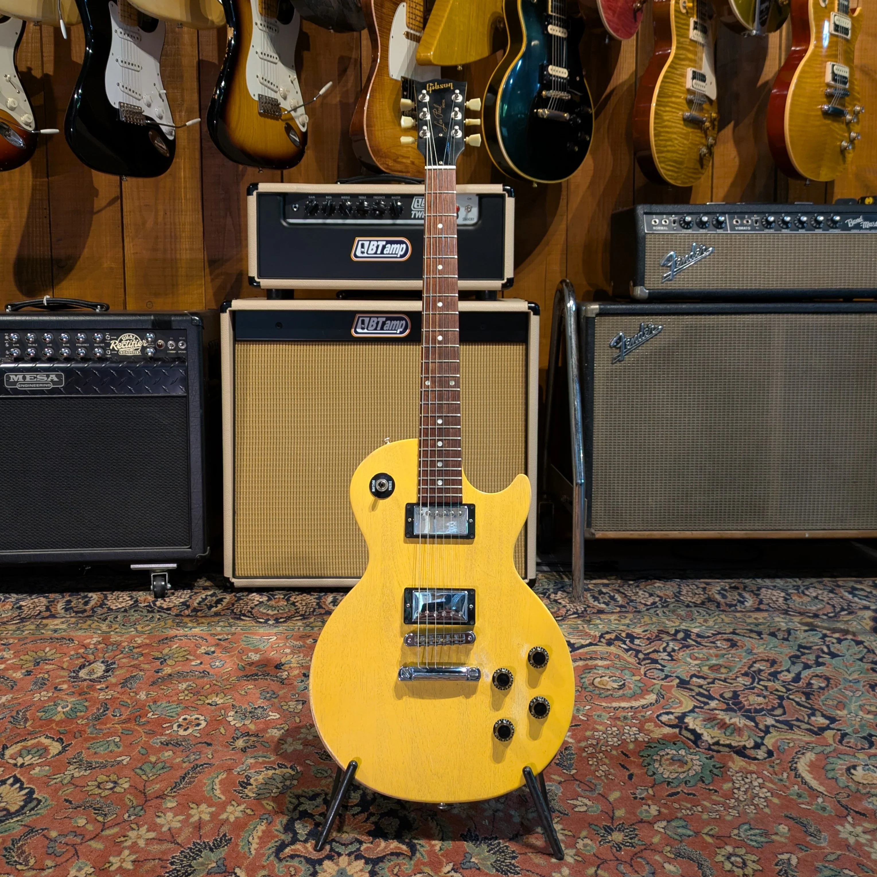 Gibson Les Paul Junior Special with Humbuckers - Satin Yellow - Image 3