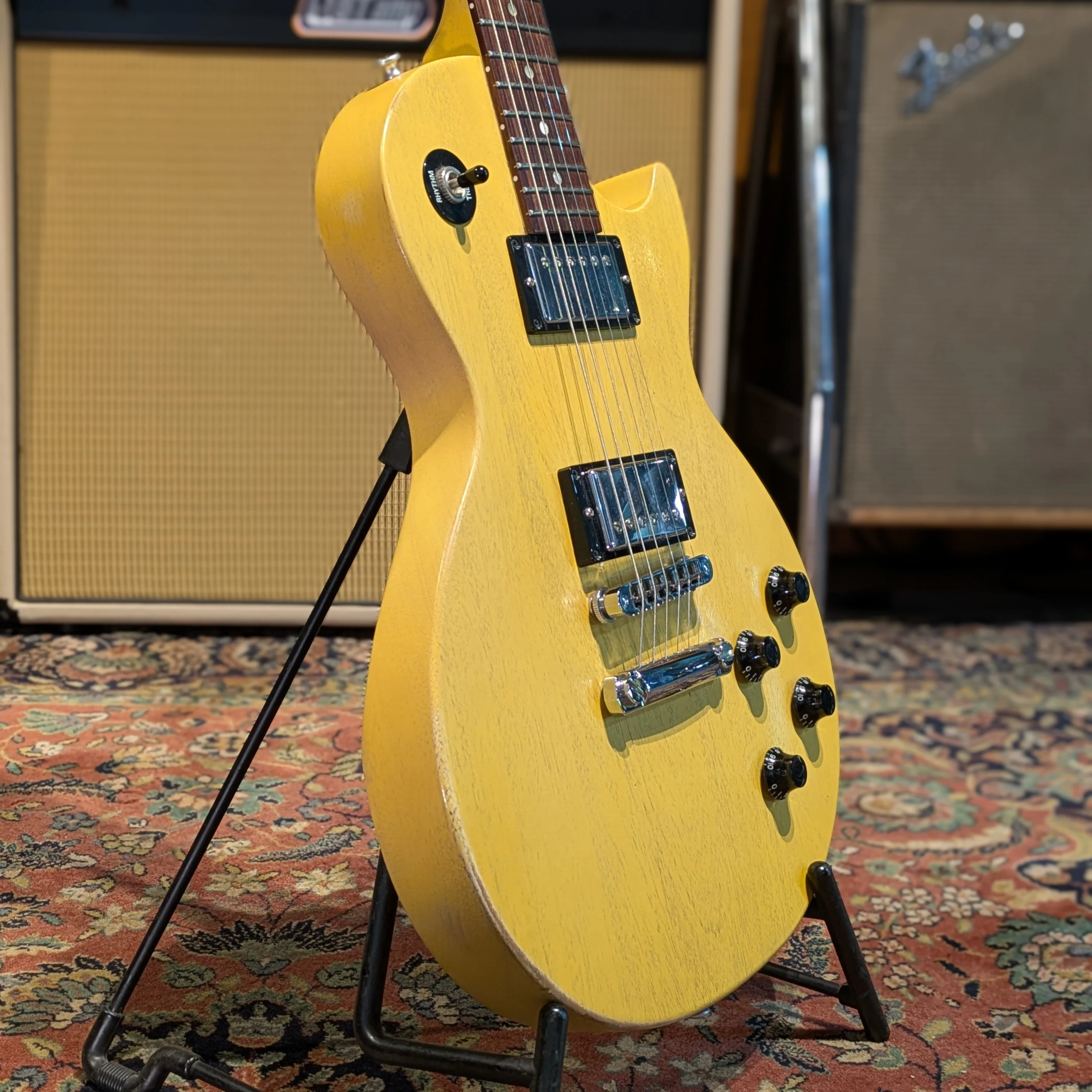 Gibson Les Paul Junior Special with Humbuckers - Satin Yellow - Image 5