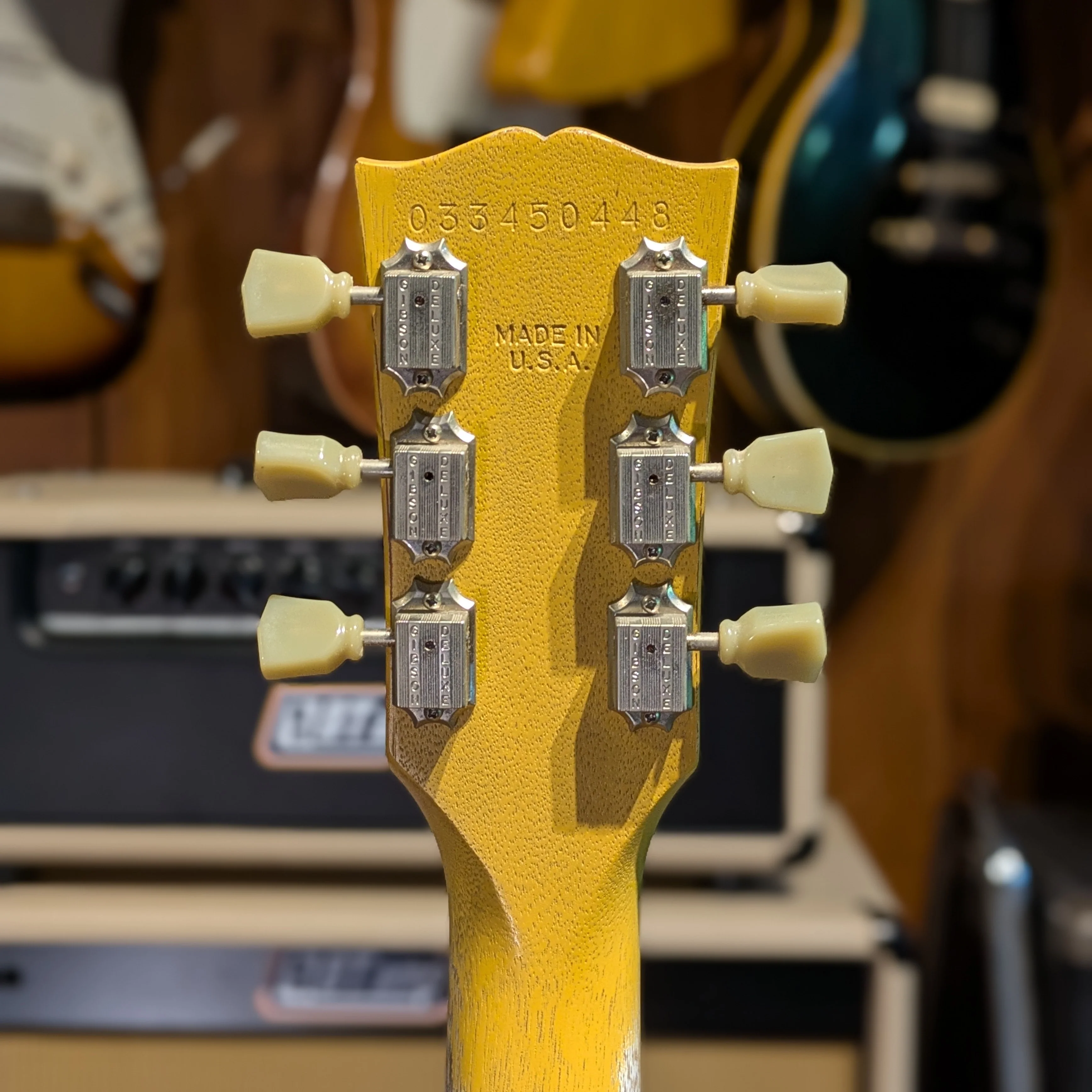 Gibson Les Paul Junior Special with Humbuckers - Satin Yellow - Image 8