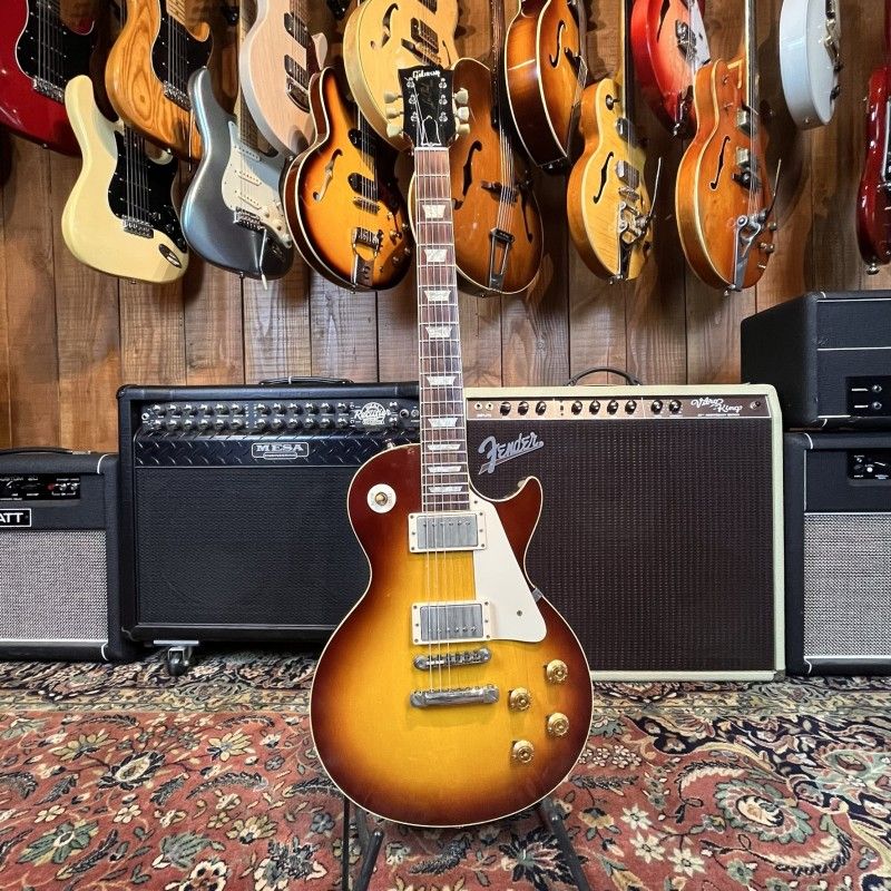 GIBSON LES PAUL R8 REISSUE 1958 CUSTOM SHOP  ICE TEA BURST - Image 2