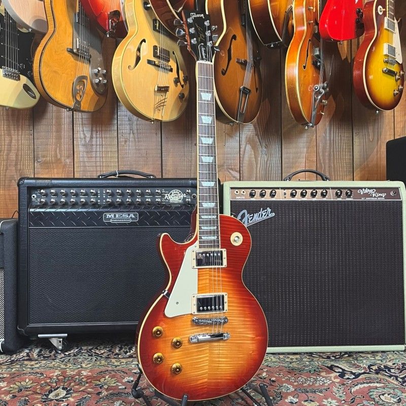 Gibson Les Paul Standard GAUCHER Heritage Cherry Sunburst (2008) USA - Image 2