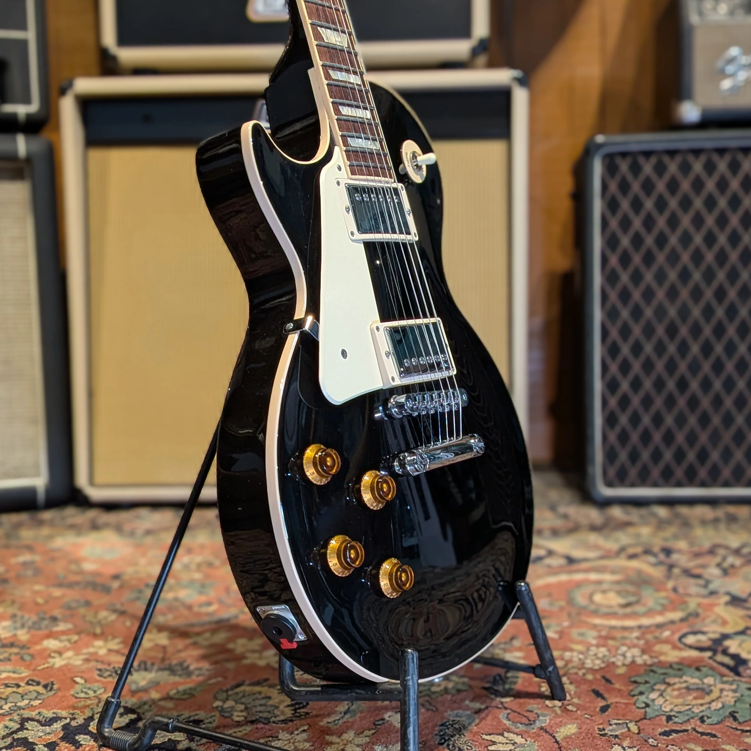 Gibson Les Paul Standard "Modern" Left-Handed 2011 - Ebony - Image 2
