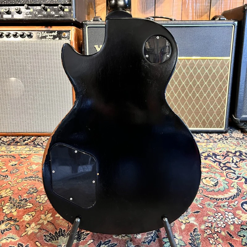 Gibson Les Paul Studio '50s Tribute 2011 - Satin Ebony - Seymour Duncan Phat Cat - Image 2