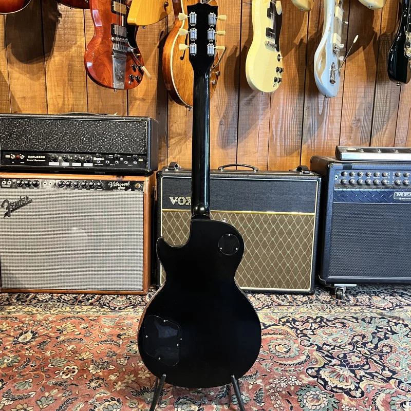 Gibson Les Paul Studio '50s Tribute 2011 - Satin Ebony - Seymour Duncan Phat Cat - Image 4