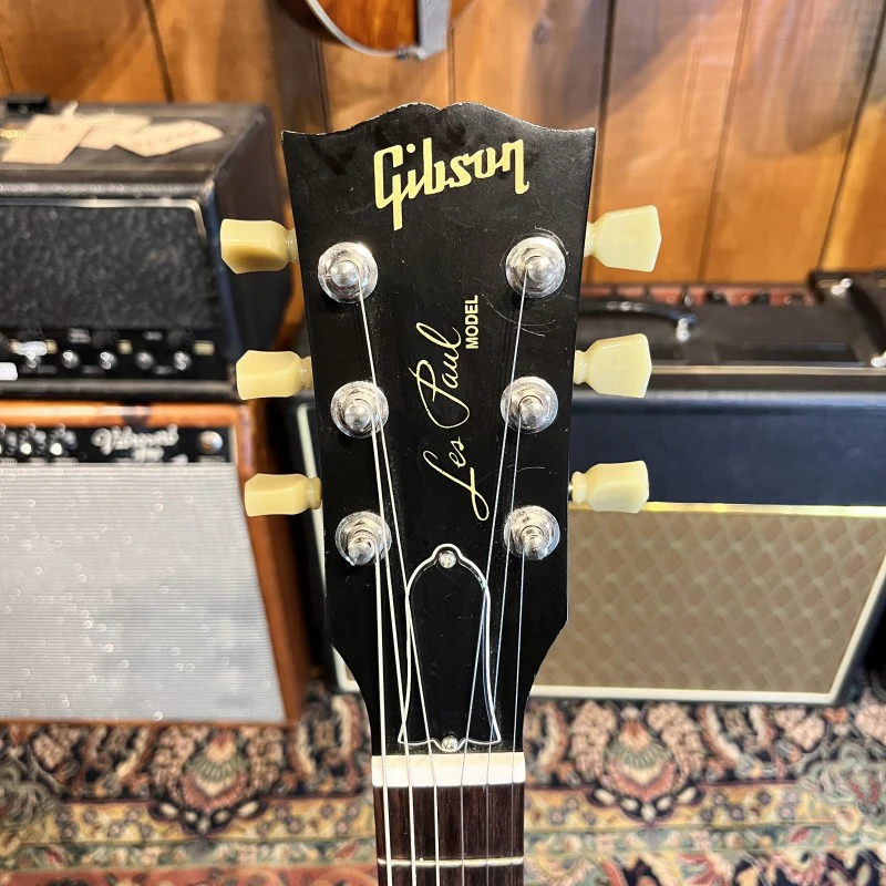 Gibson Les Paul Studio '50s Tribute 2011 - Satin Ebony - Seymour Duncan Phat Cat - Image 5