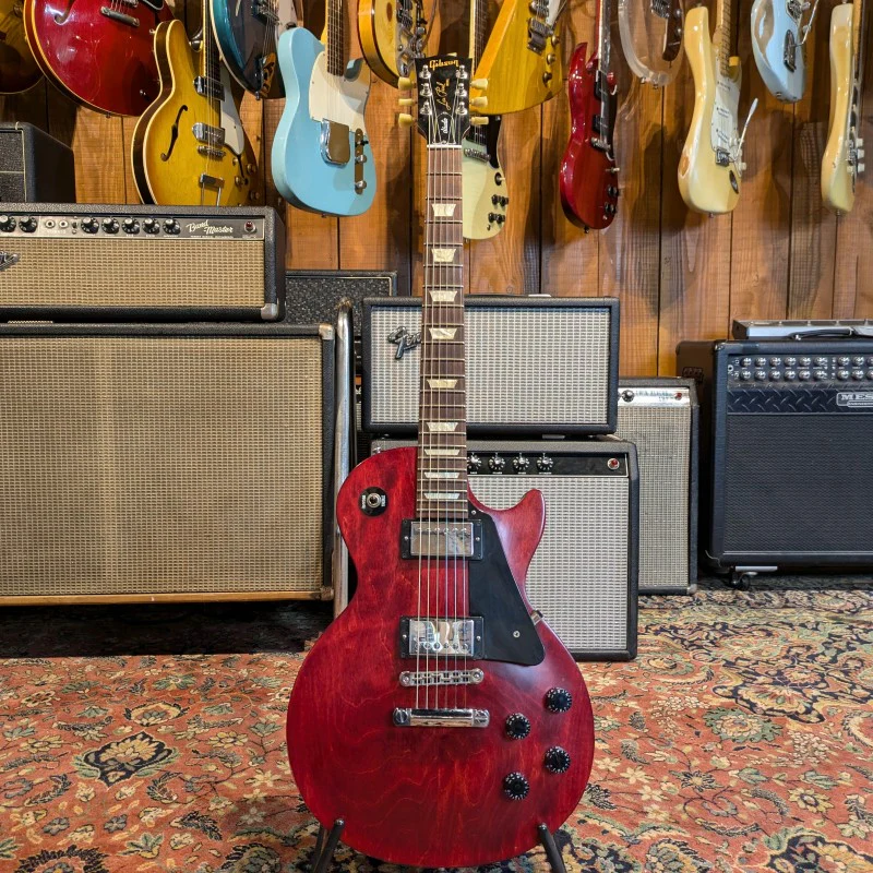 Gibson Les Paul Studio with Vintage Tuners 2012 - Wine Red - Image 3