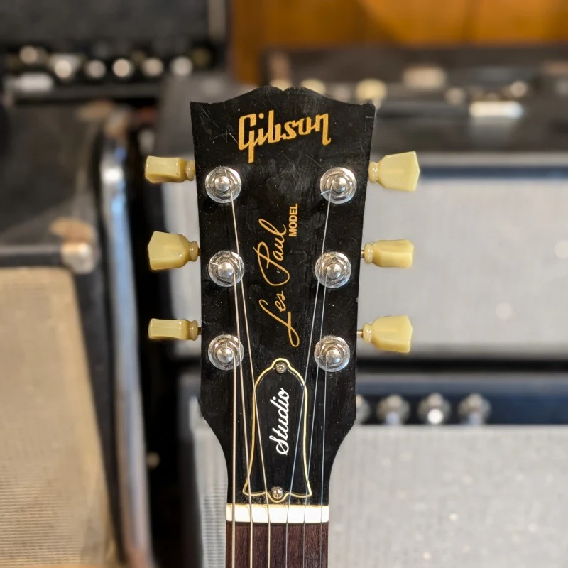 Gibson Les Paul Studio with Vintage Tuners 2012 - Wine Red - Image 5