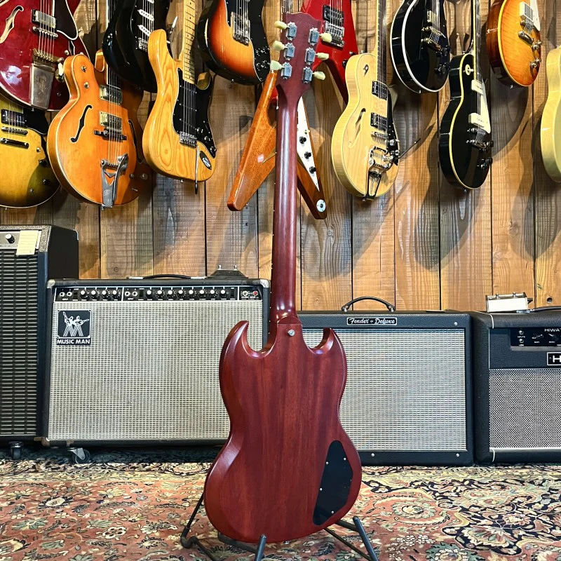 Gibson SG Special 60s Tribute Gaucher Worn Cherry - Image 5