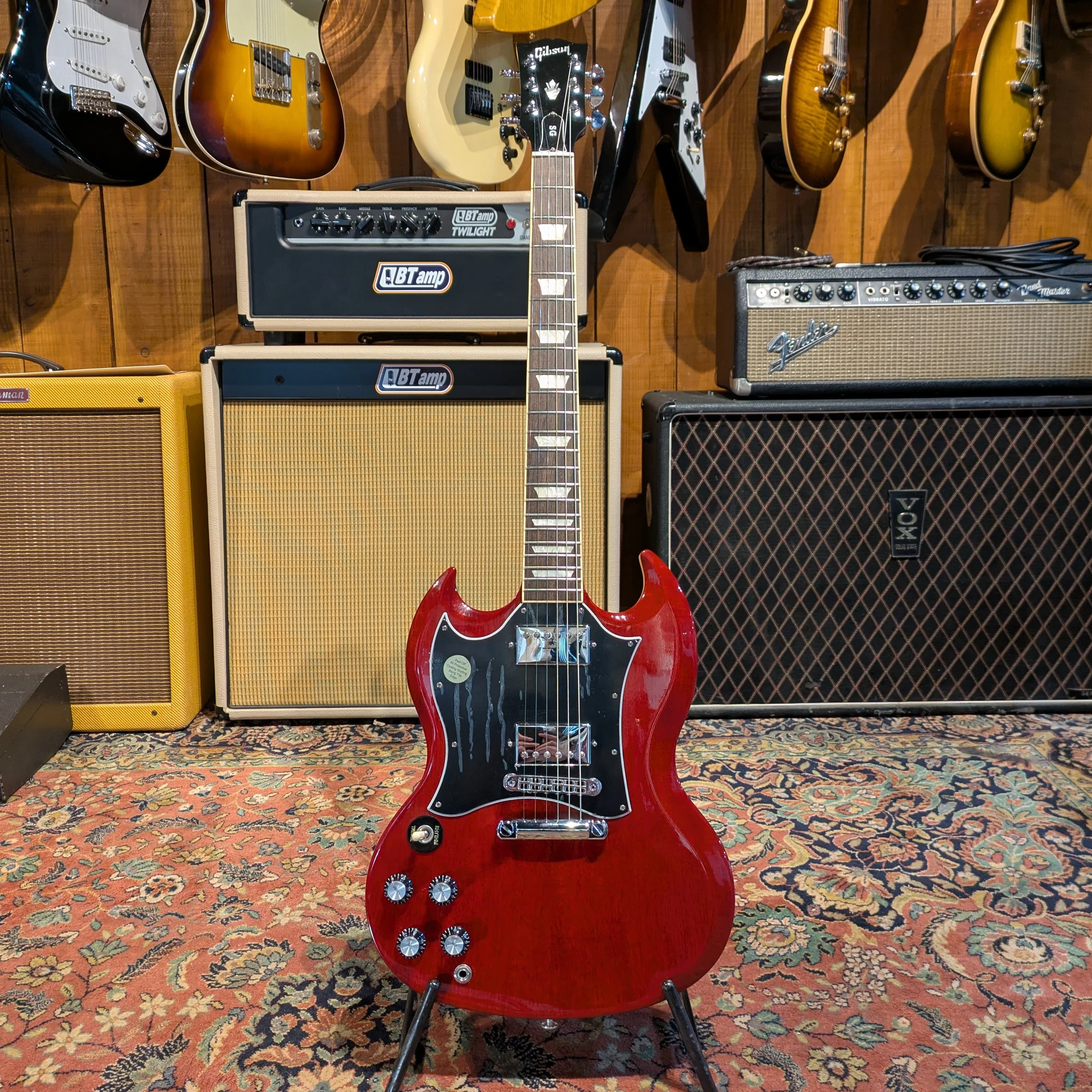 Gibson SG Standard Left-Handed 2021 - Heritage Cherry - Image 3