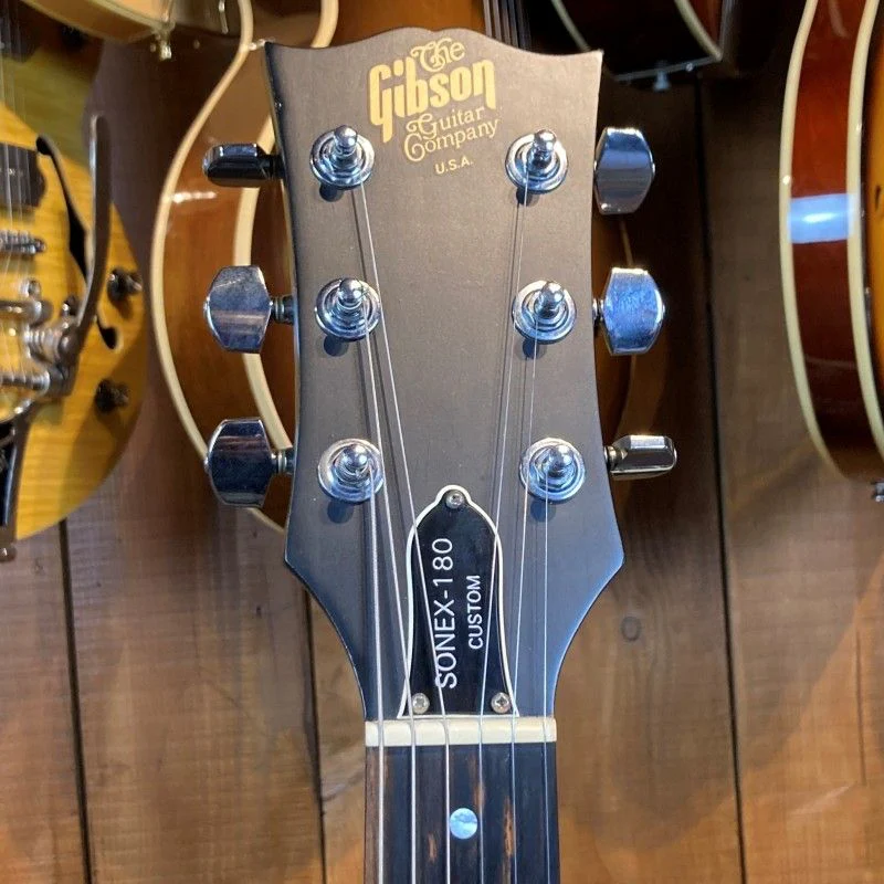 GIBSON SONEX 180 (1980) USA BLACK - Image 5
