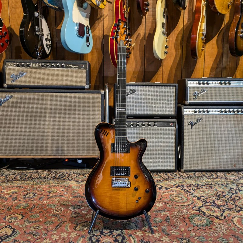 Godin LGXT 2010s - Cognac Burst - Image 3