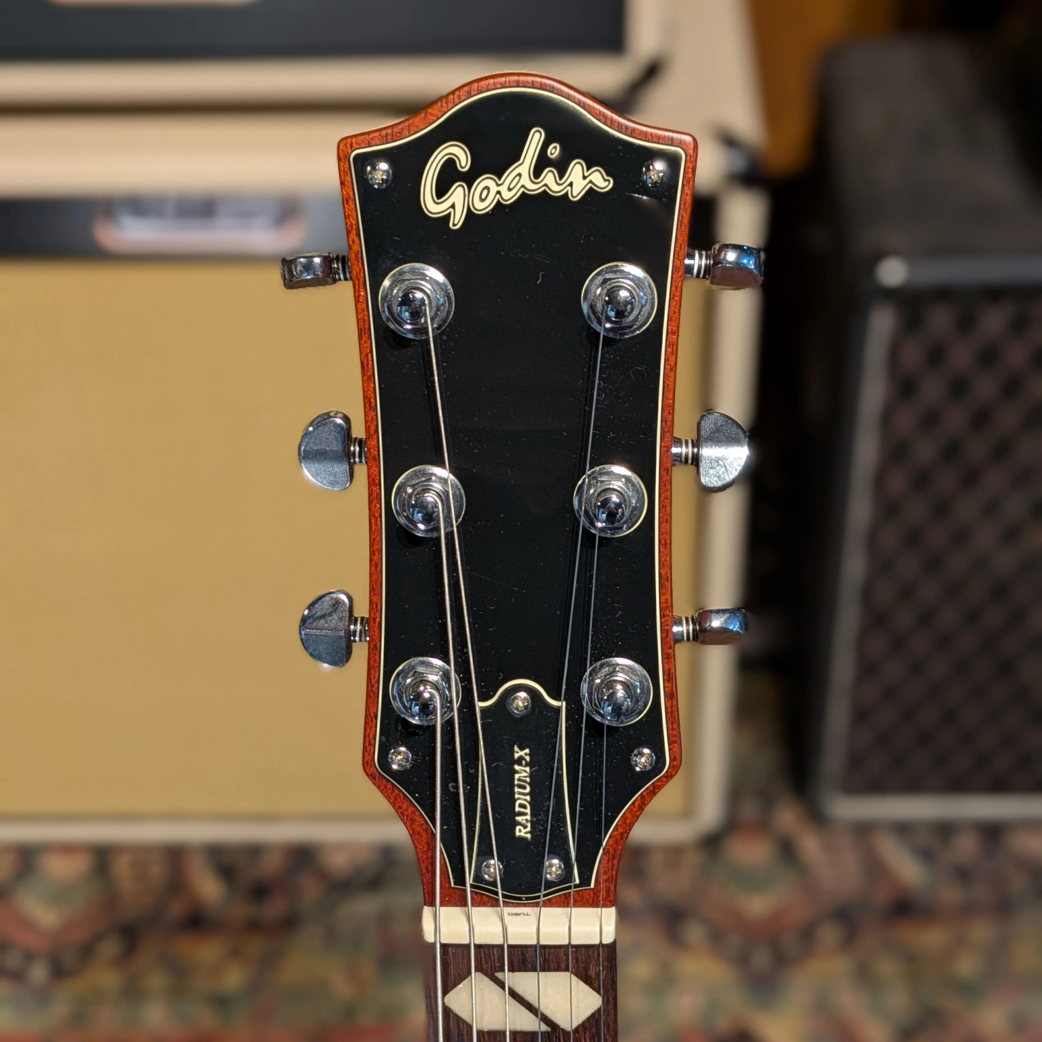 Godin Radium-X 2023 - Present - Rustic Burst - Image 7