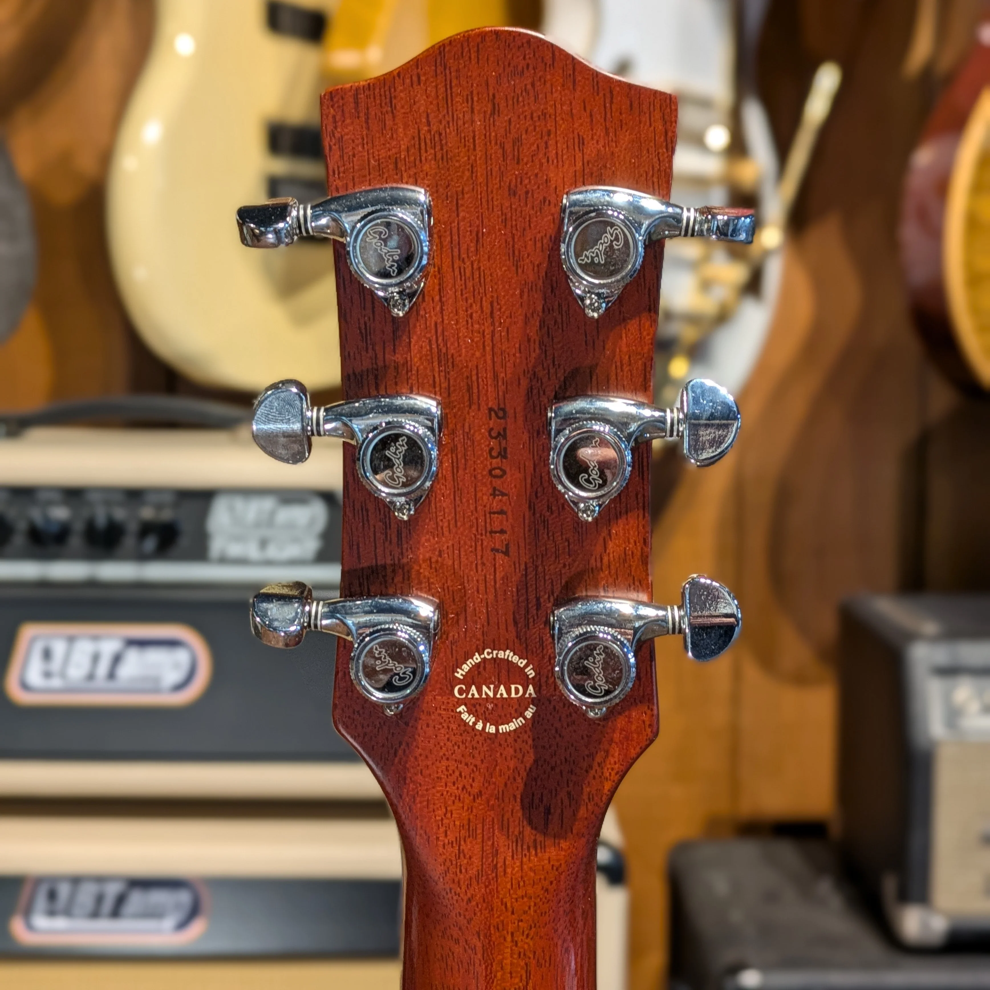 Godin Radium-X 2023 - Present - Rustic Burst - Image 8