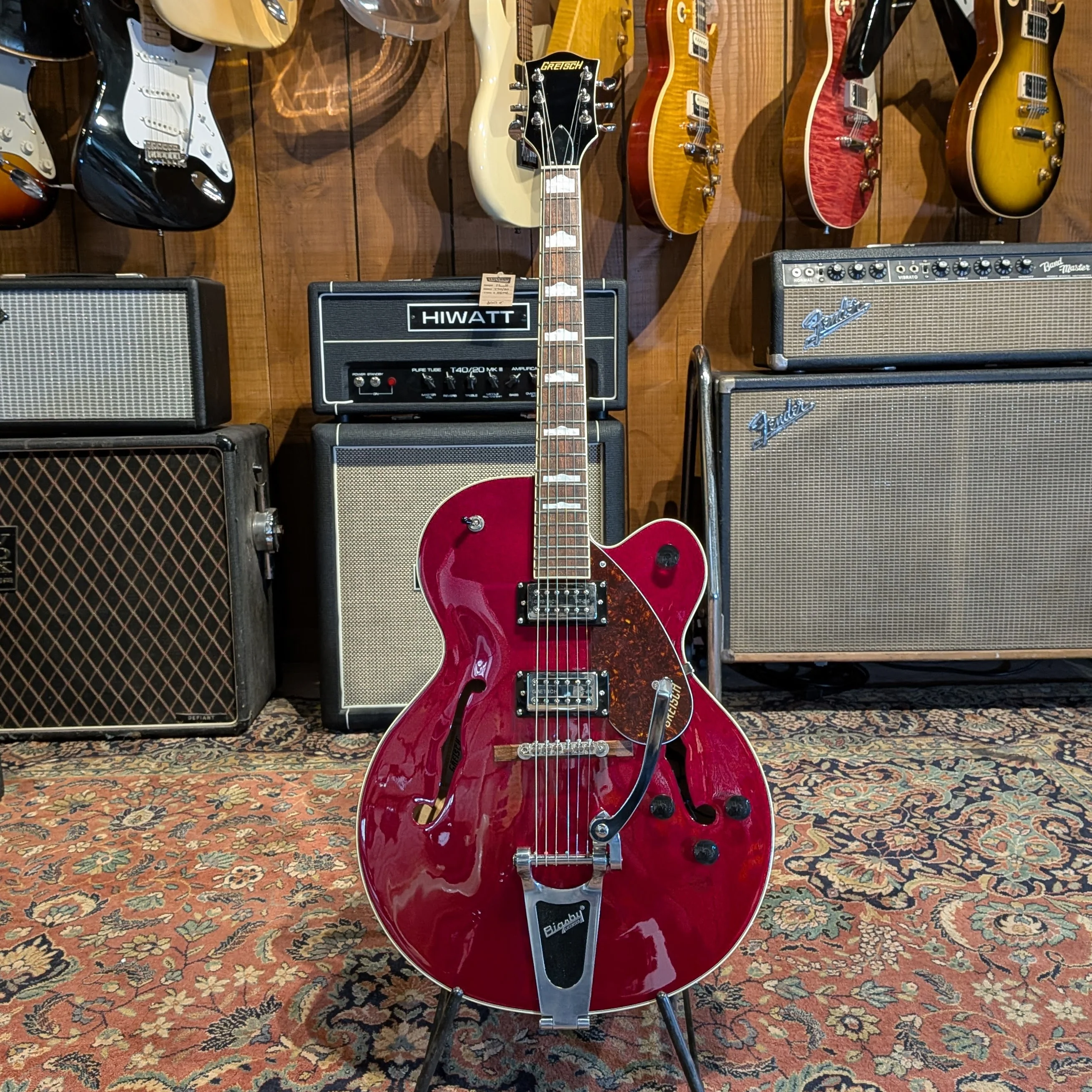Gretsch G2420T Streamliner Hollow Body, Bigsby - Candy Apple Red - Image 4