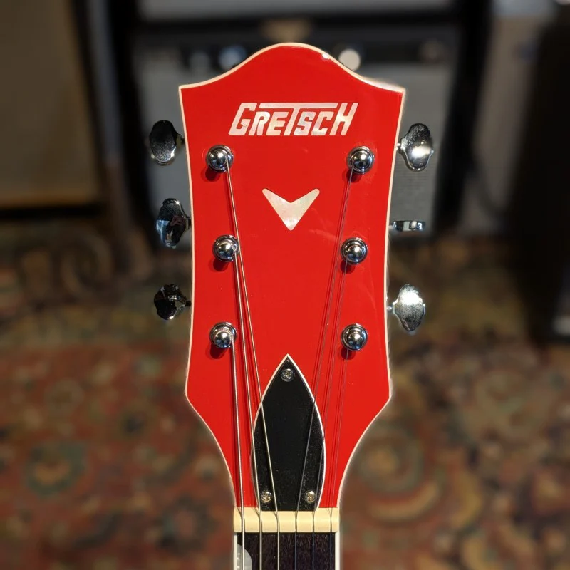 Gretsch G5410T Electromatic Tri-Five - Two Tone Fiesta Red/Vintage White - Image 5