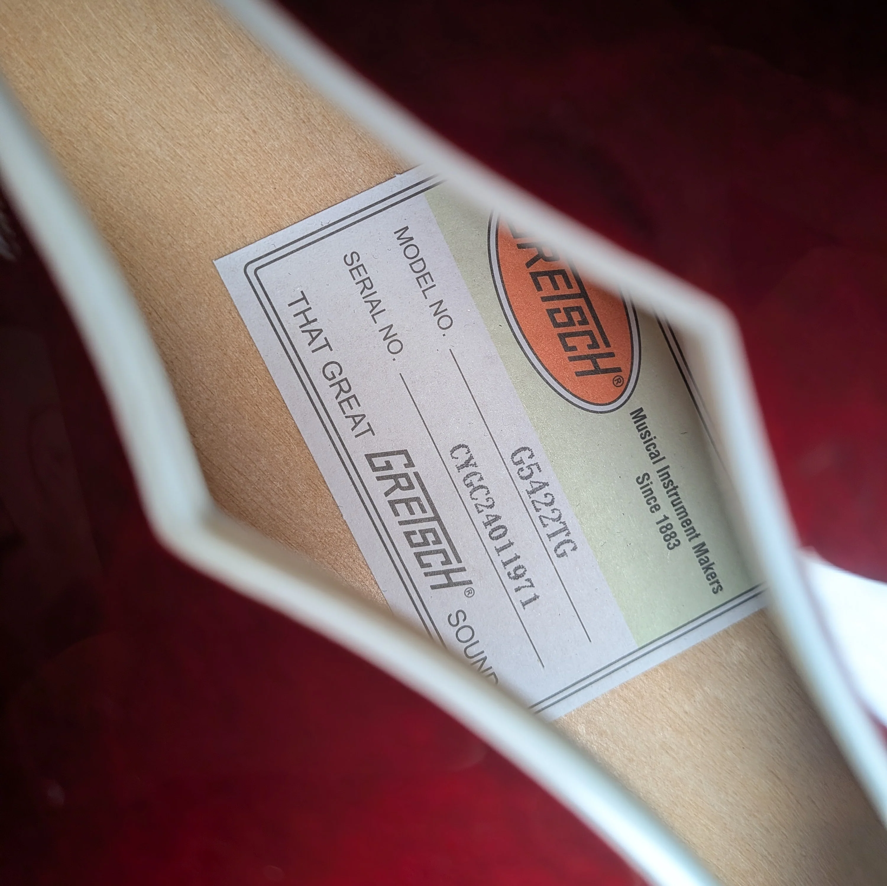 Gretsch G5422TG Electromatic Double Cutaway Hollow Body with Bigsby, Gold Hardware 2018 - Present - Walnut Stain - Image 7