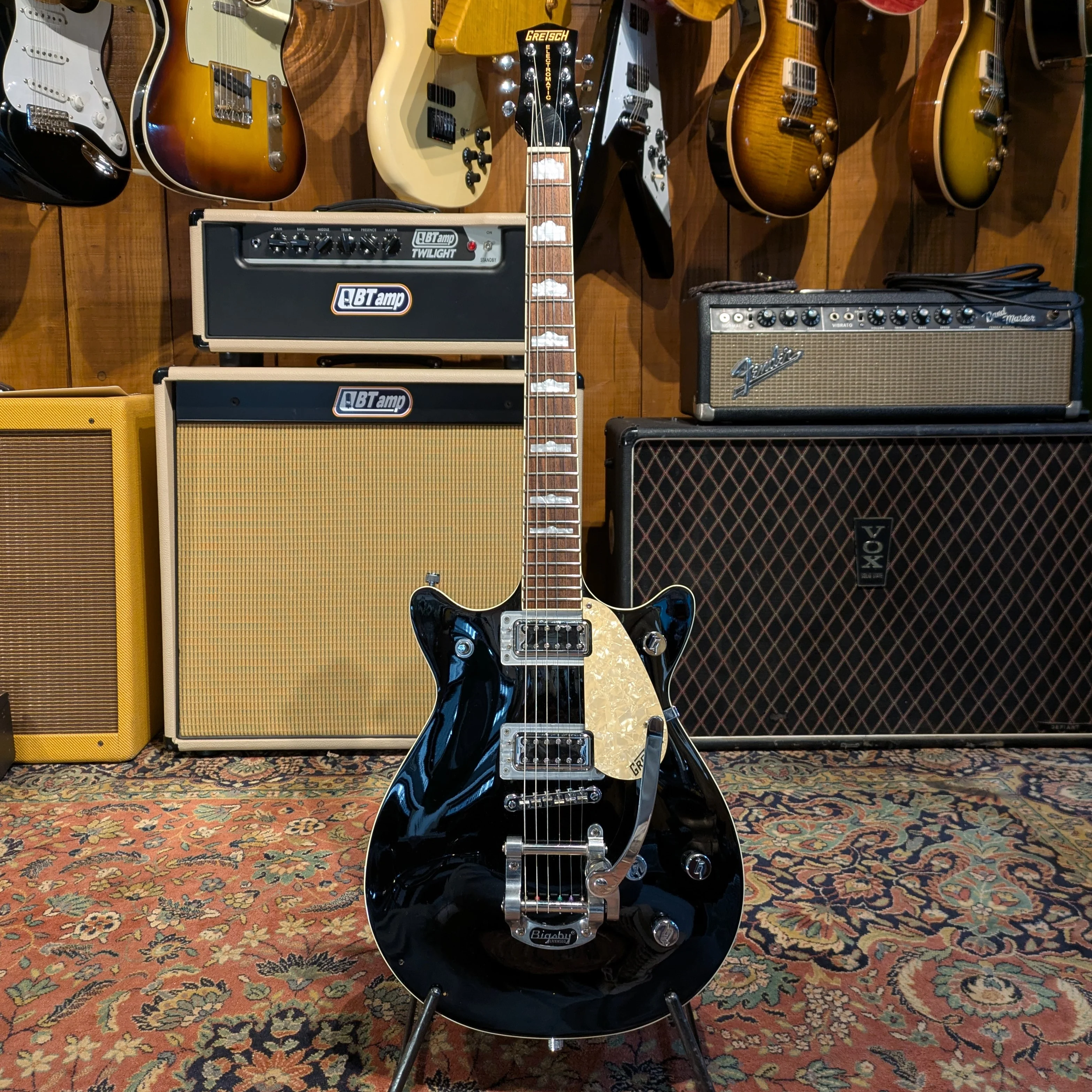 Gretsch G5445T Electromatic Double Jet with Bigsby 2011 - 2020 - Black - Image 3