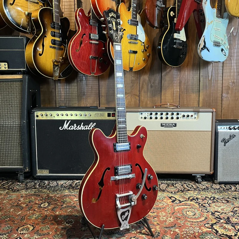 Guild Starfire V Cherry (1967) USA - Image 3