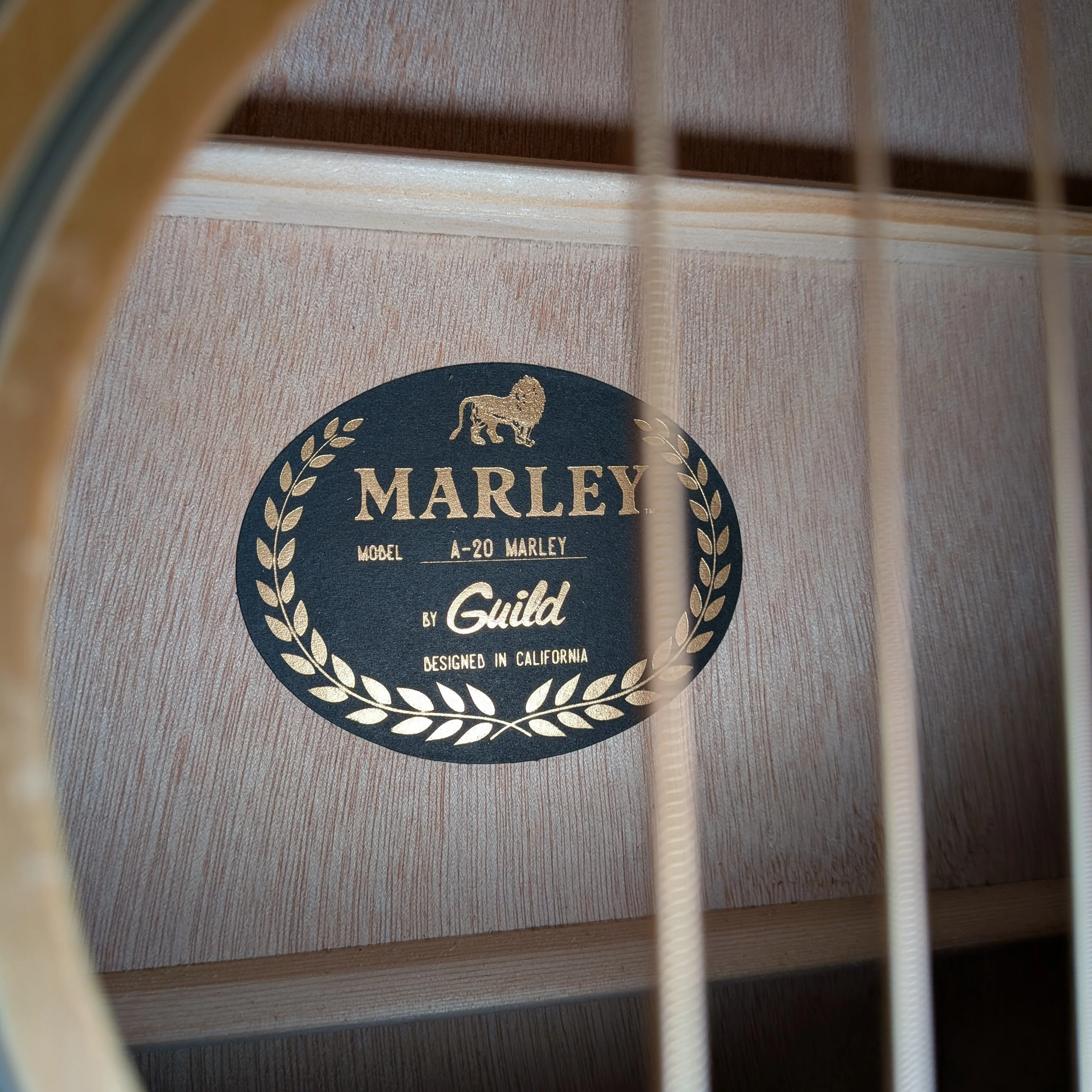 Guild Westerly Collection A-20 Marley -  Natural - Image 9