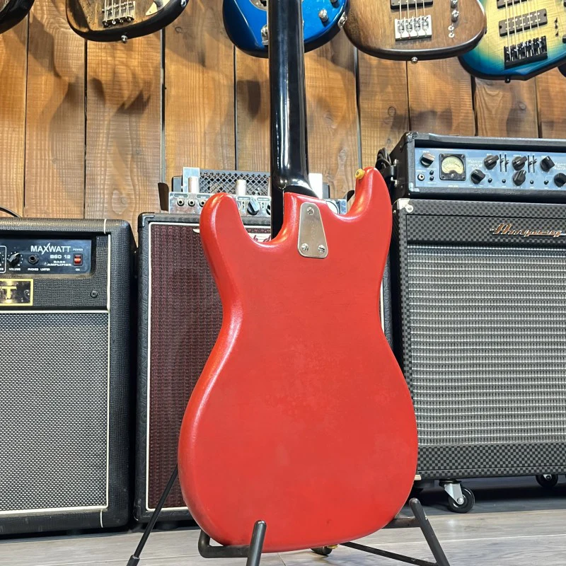 Hagstrom Futurama 1 Bass (60'S) Suede - Image 4