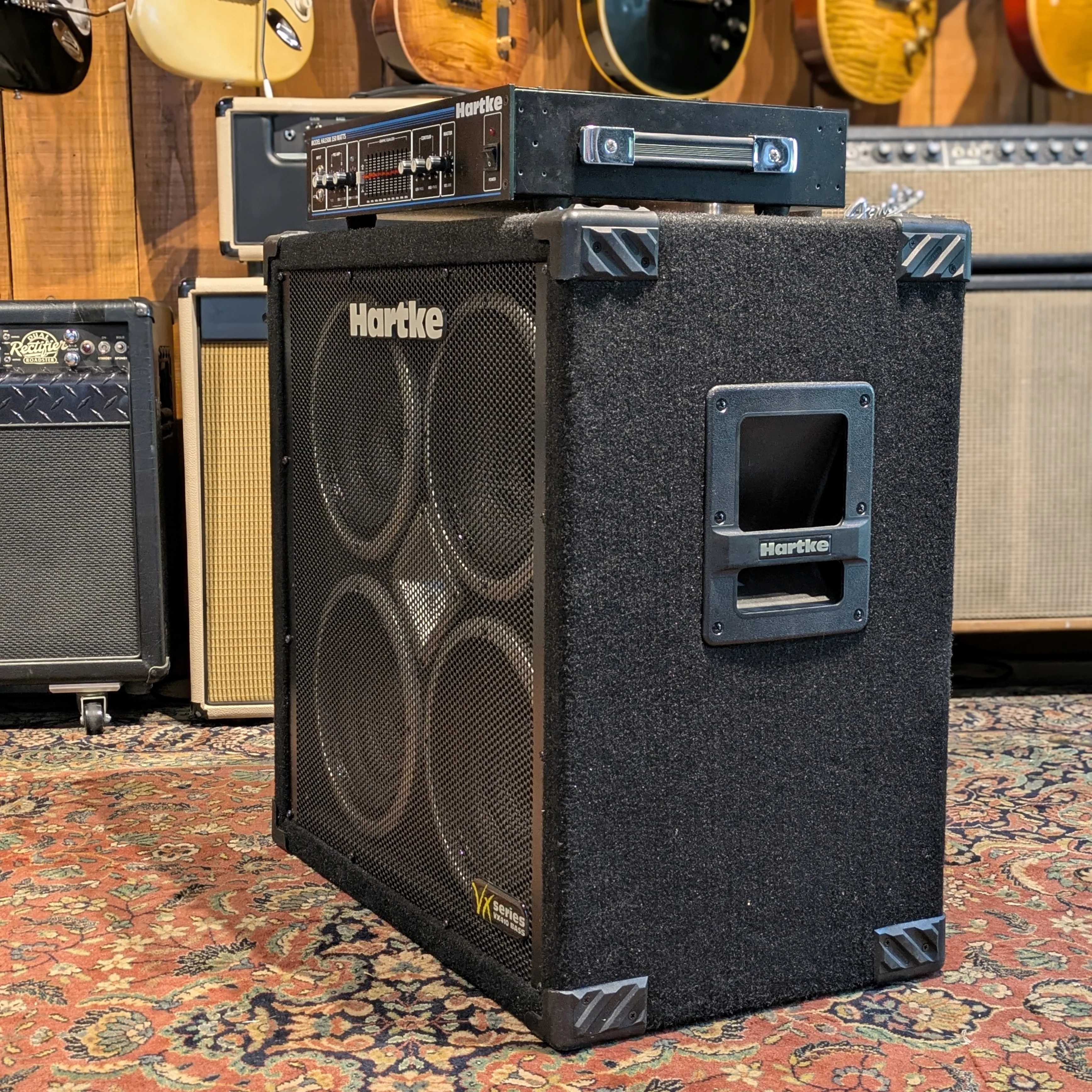 HARTKE MODEL 3500 Head 350W + CAB VX 410 - Image 4
