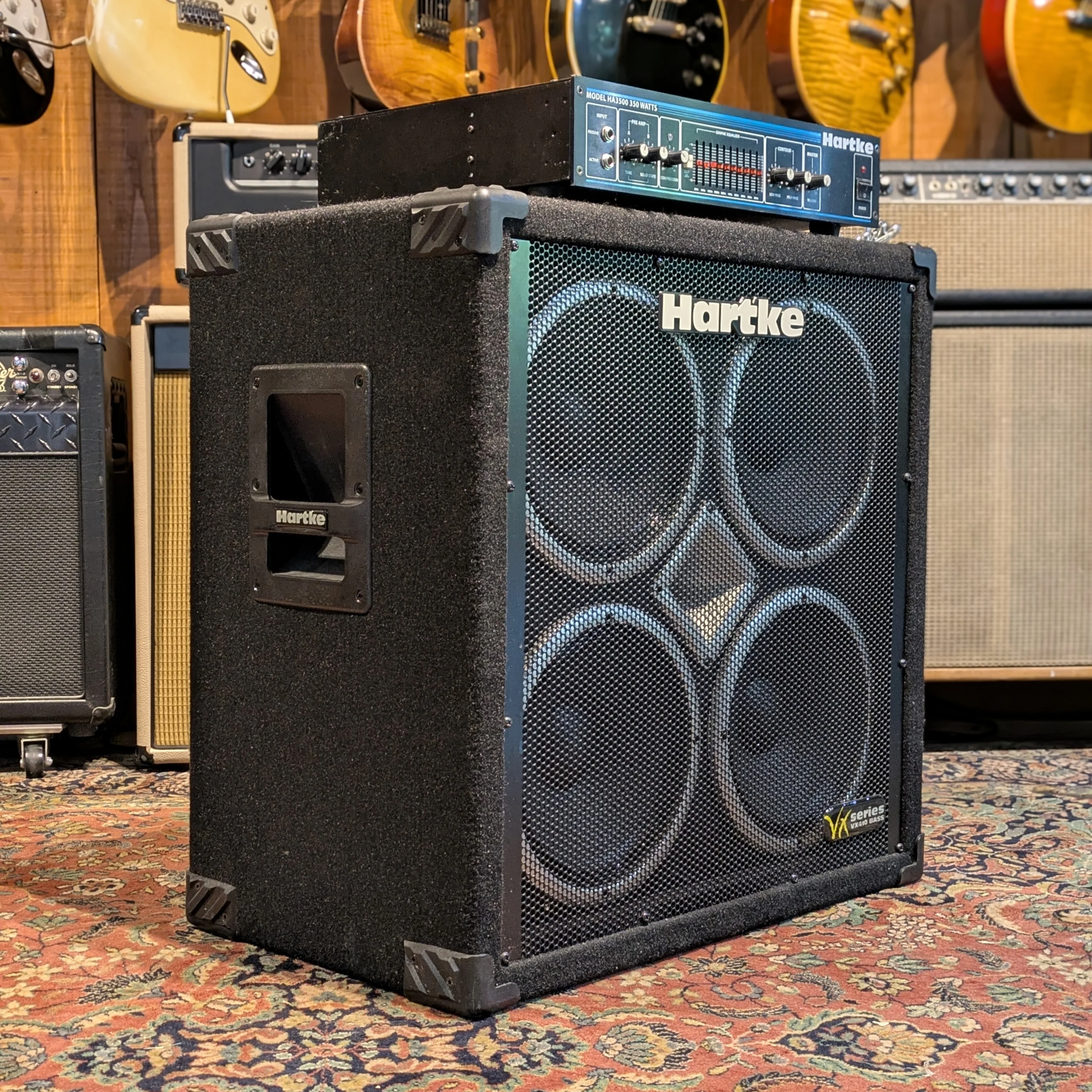 HARTKE MODEL 3500 Head 350W + CAB VX 410 - Image 5