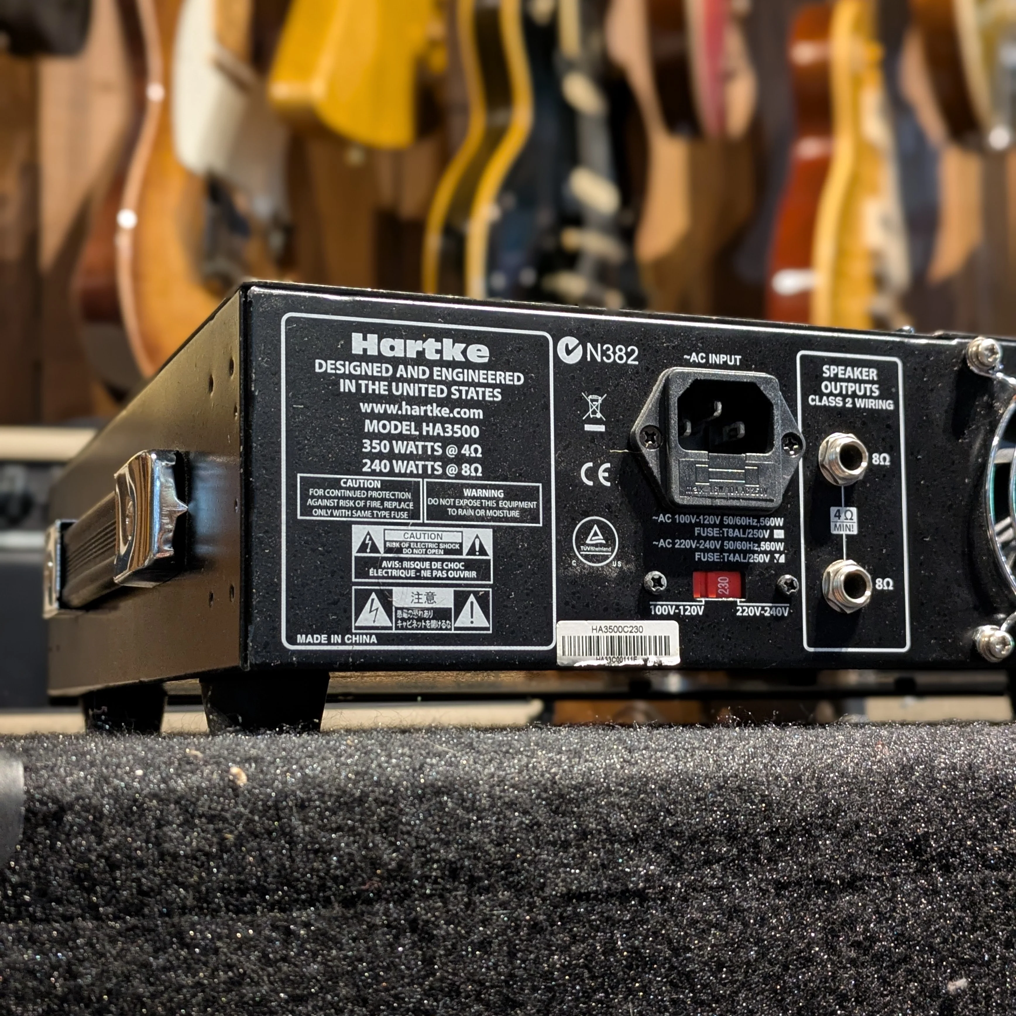 HARTKE MODEL 3500 Head 350W + CAB VX 410 - Image 7