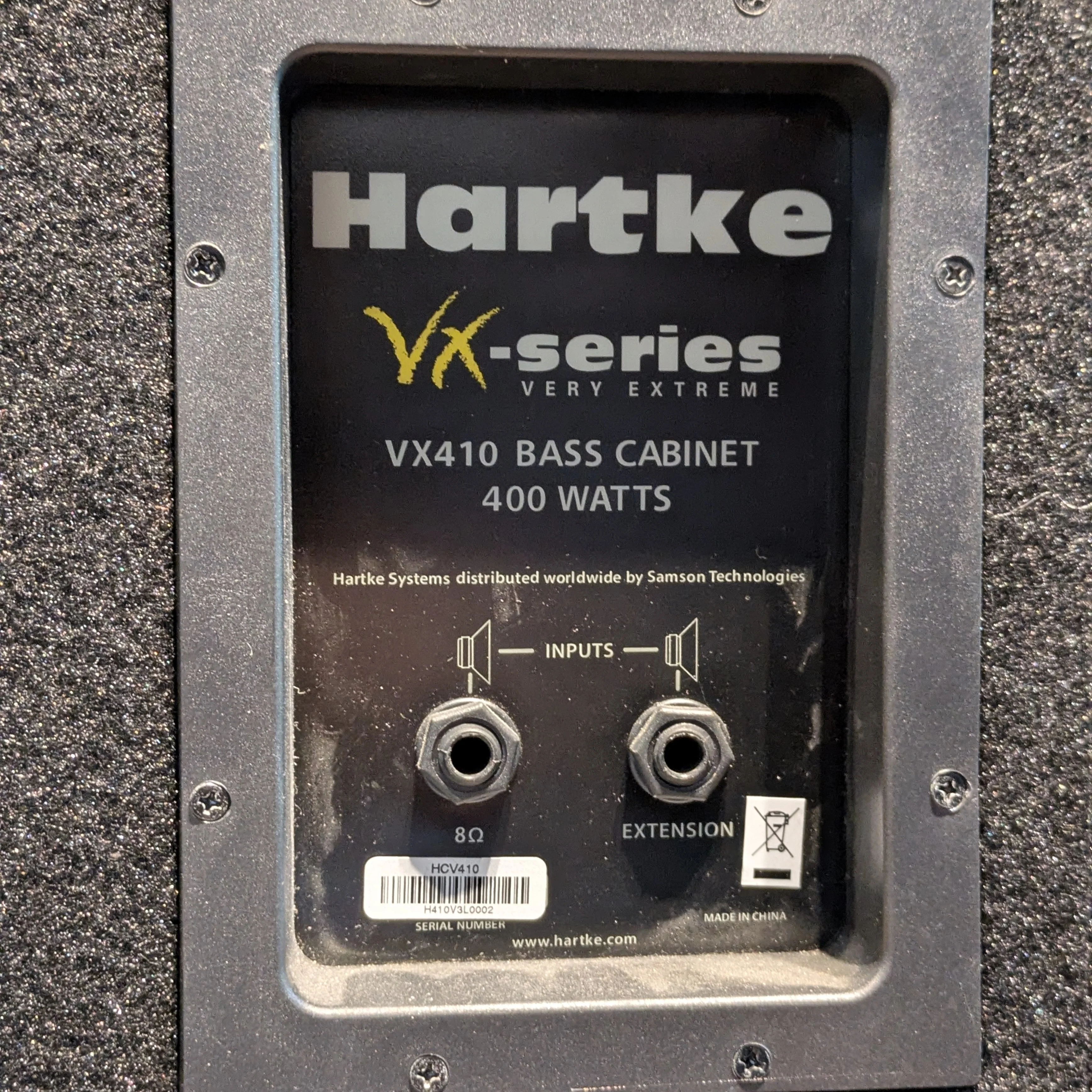HARTKE MODEL 3500 Head 350W + CAB VX 410 - Image 8