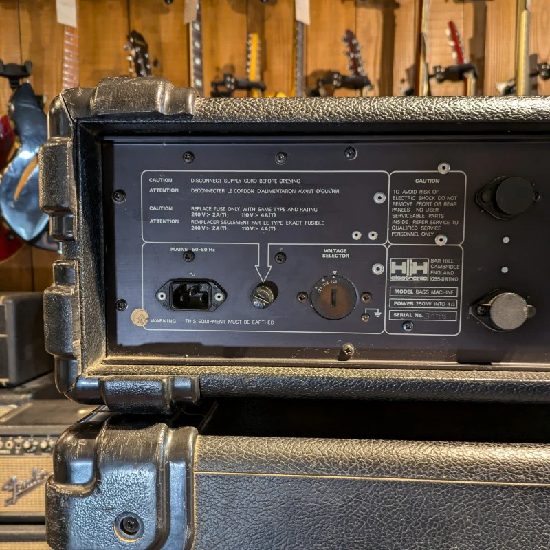 HH BASS MACHINE + BAFFLE MODEL 105 - Image 5