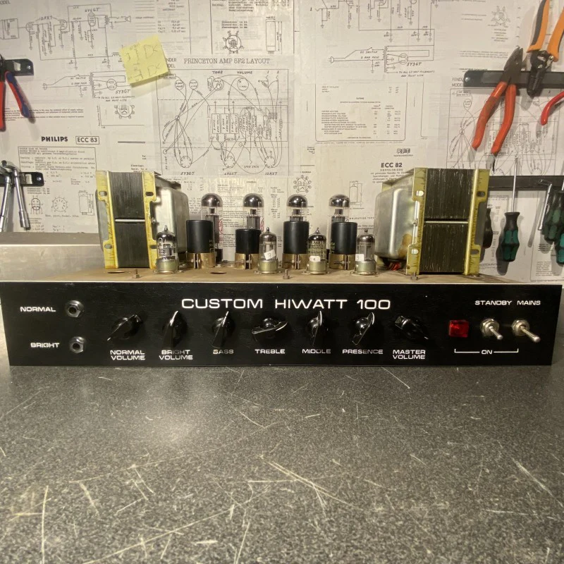 Hiwatt Custom 100 DR103 1970s - Image 9