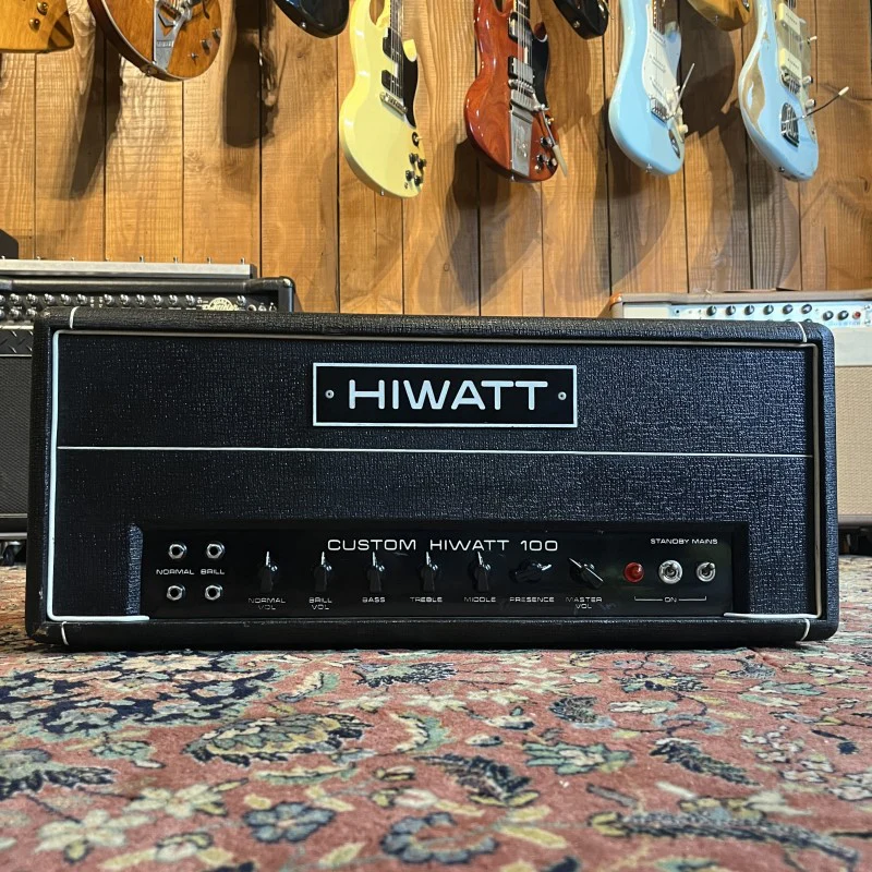 Hiwatt Custom 100 DR103 1973 + Hiwatt Fane Cabinet AP SE4122 - Image 7