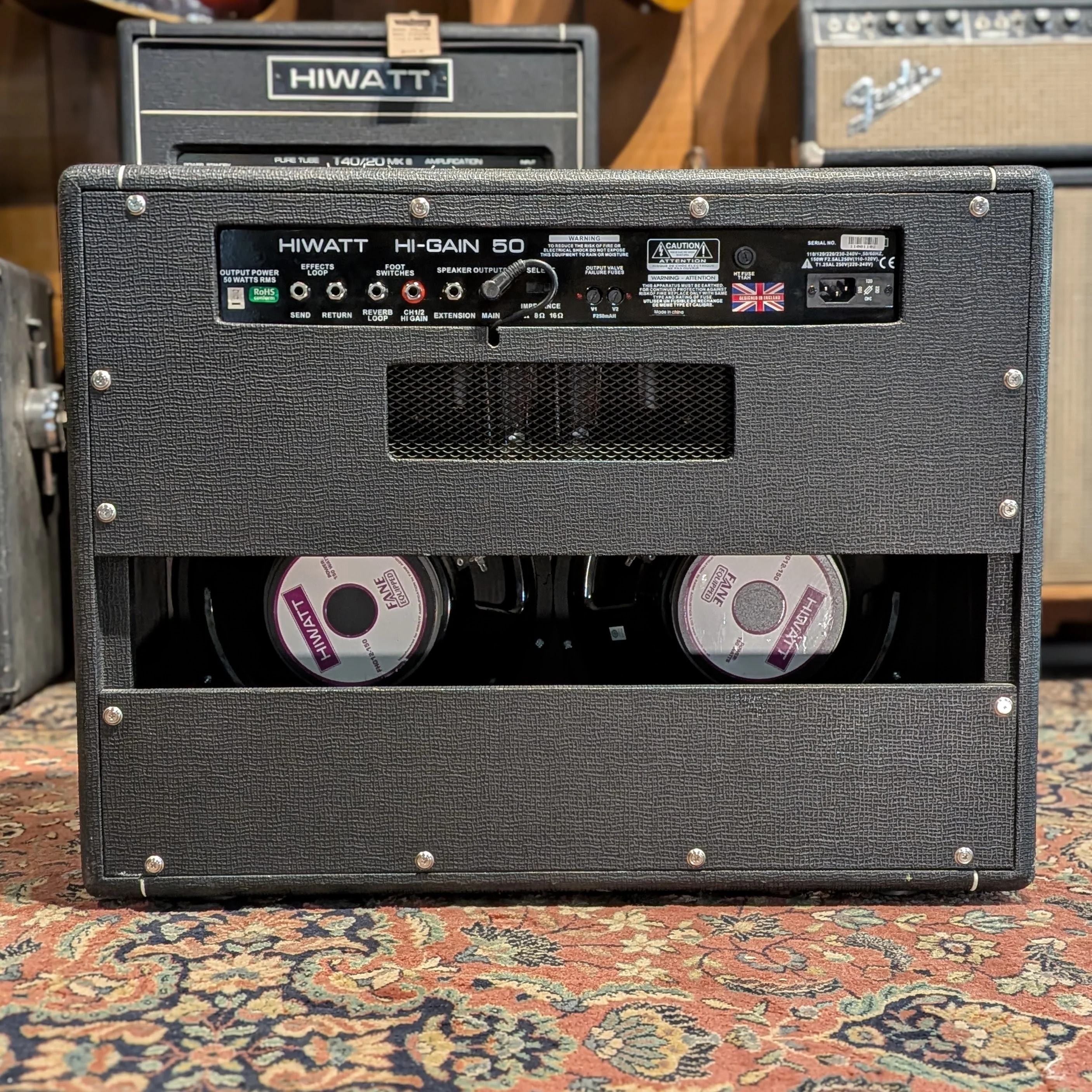 Hiwatt HI-GAIN 50 - Black - Image 3