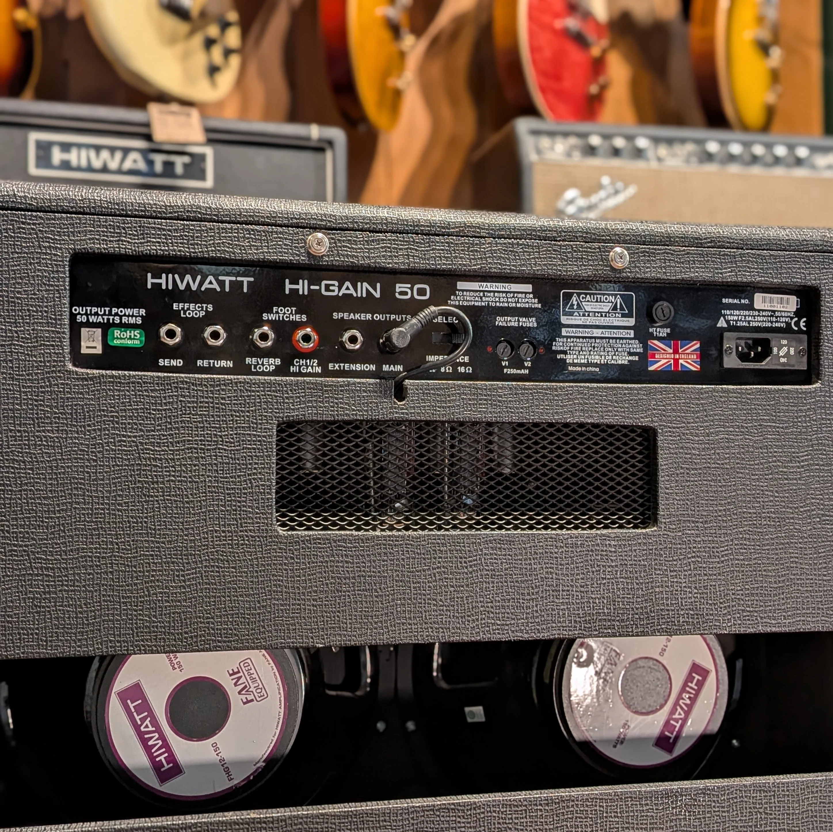 Hiwatt HI-GAIN 50 - Black - Image 4