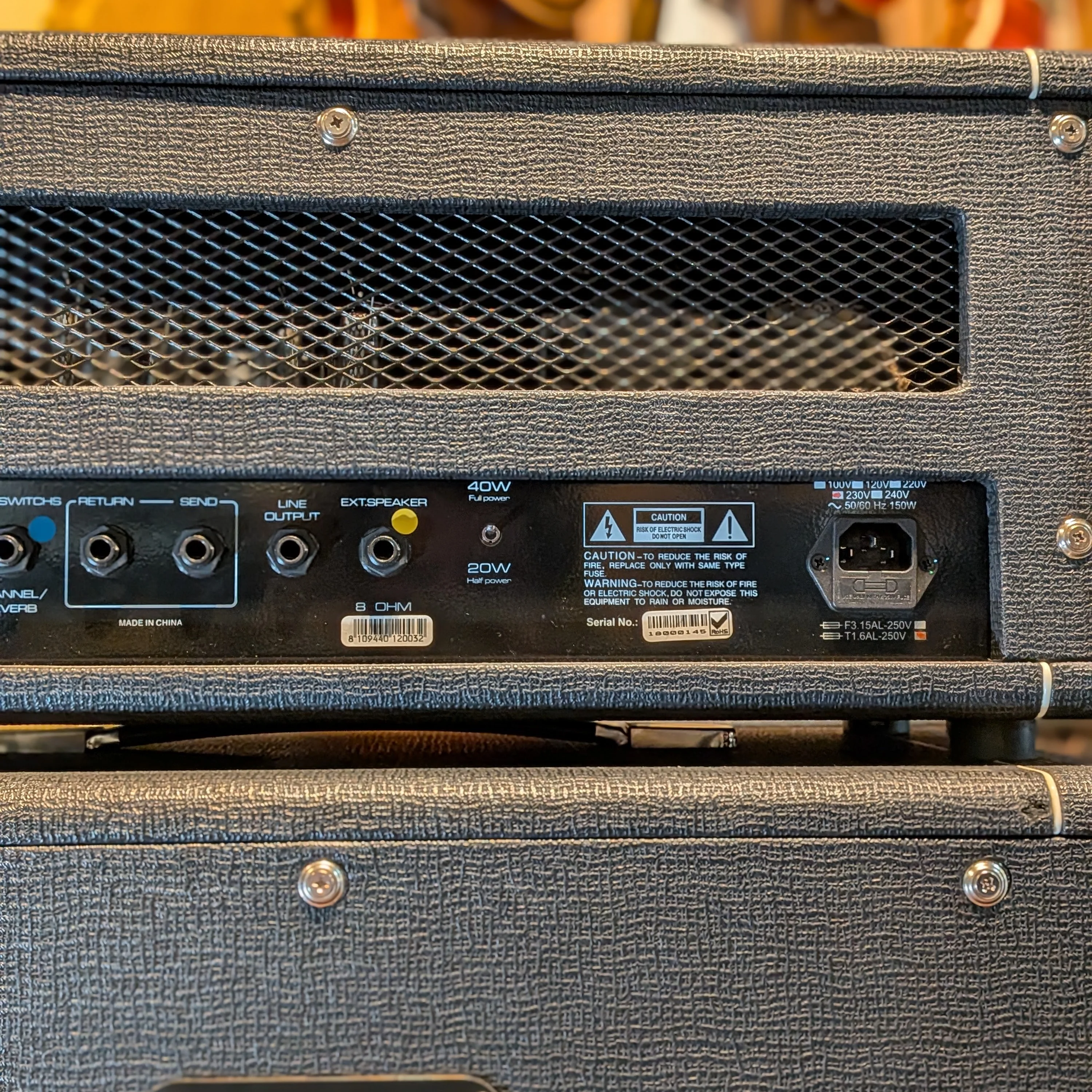 Hiwatt T40/20 MKIII Guitar Amp Head + Hiwatt HG112 Cabinet (Fane) - Image 6