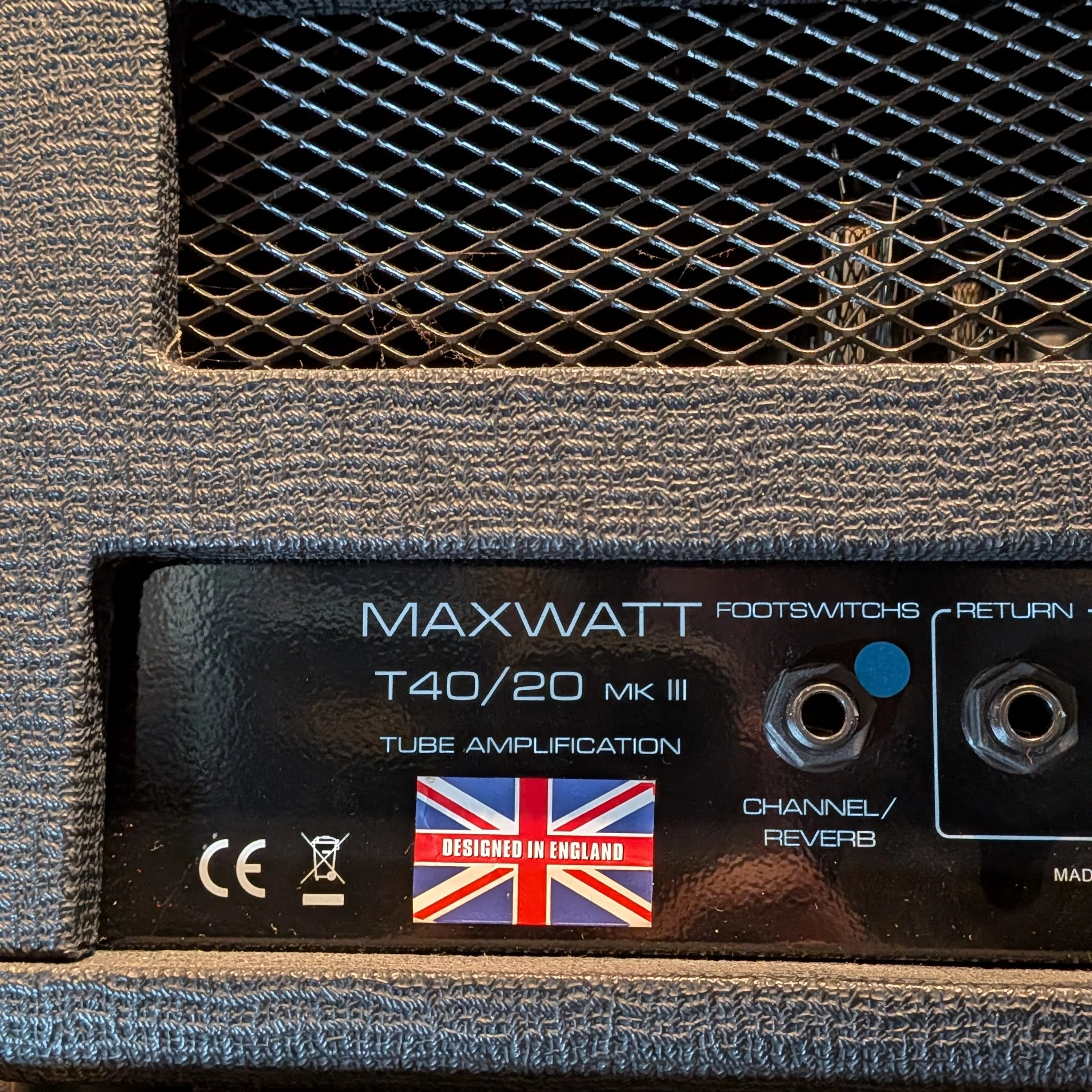 Hiwatt T40/20 MKIII Guitar Amp Head + Hiwatt HG112 Cabinet (Fane) - Image 8