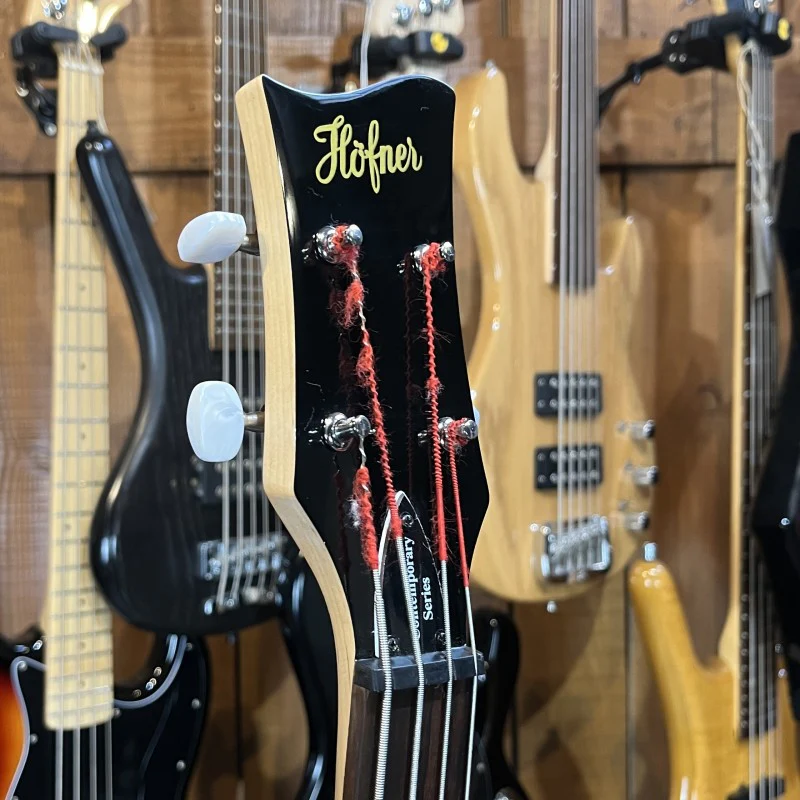Hofner Contemporary Series Shorty Violin Bass Sunburst - Image 3