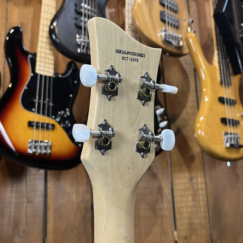 Hofner Contemporary Series Shorty Violin Bass Sunburst - Image 6
