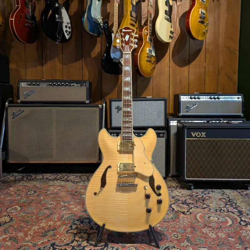 Ibanez AS103-NT Artcore Custom - Natural - Image 3