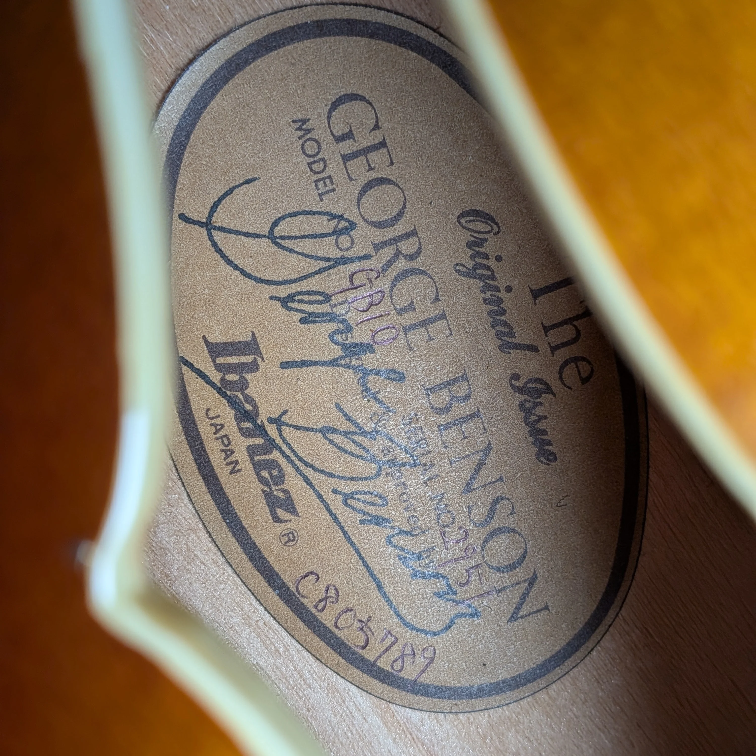 Ibanez GB10-BS George Benson Signature 1980 - Brown Sunburst - Image 10