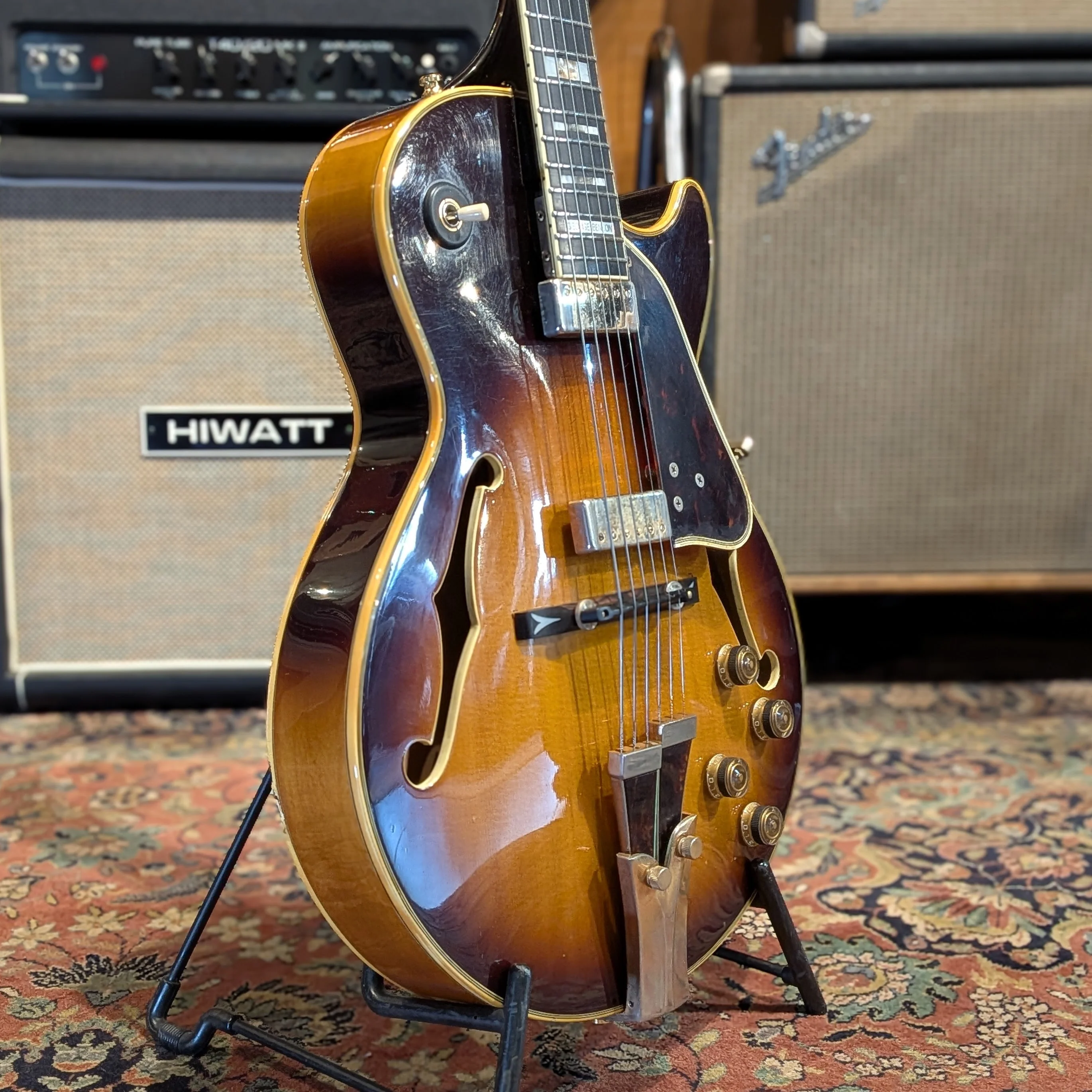 Ibanez GB10-BS George Benson Signature 1980 - Brown Sunburst - Image 2