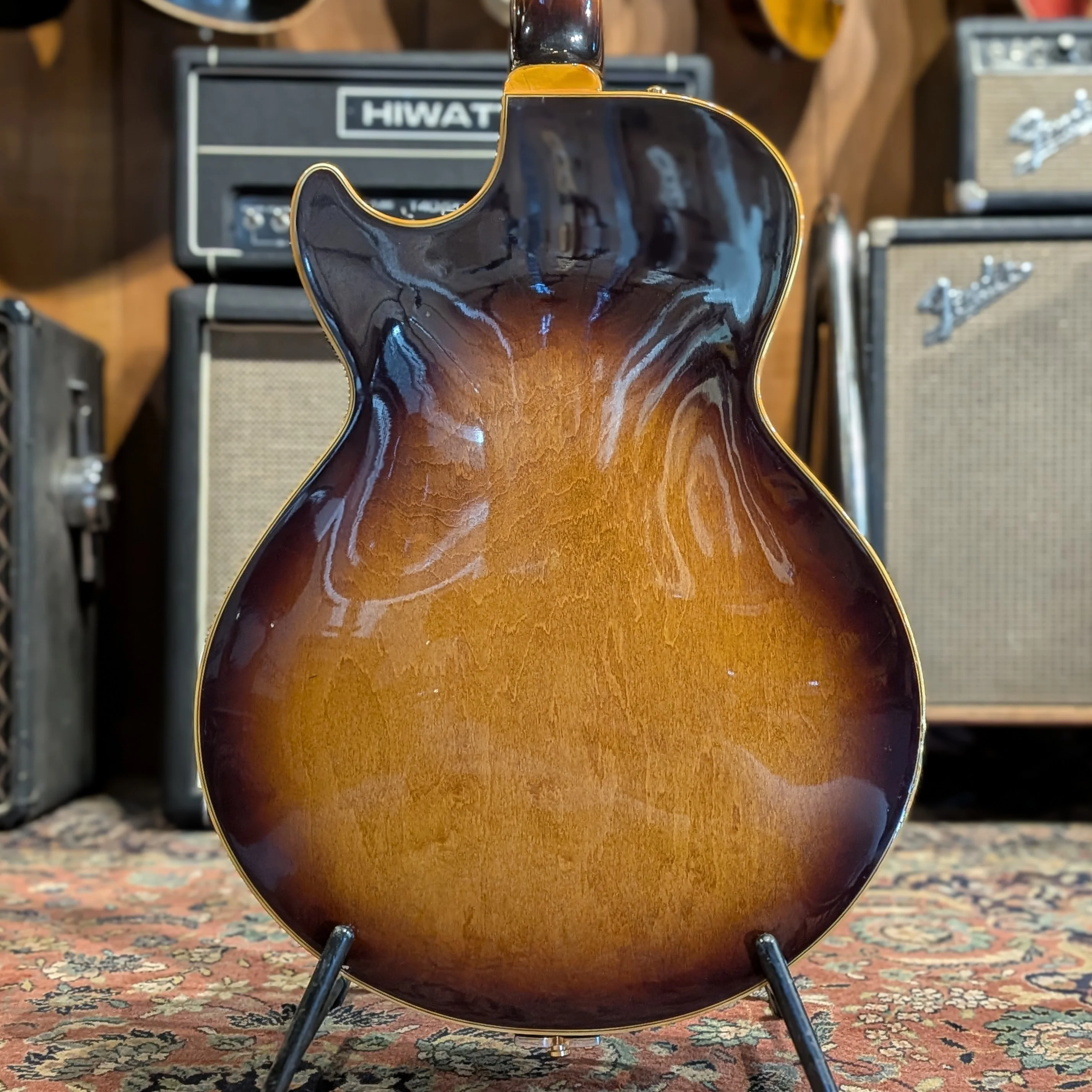 Ibanez GB10-BS George Benson Signature 1980 - Brown Sunburst - Image 3