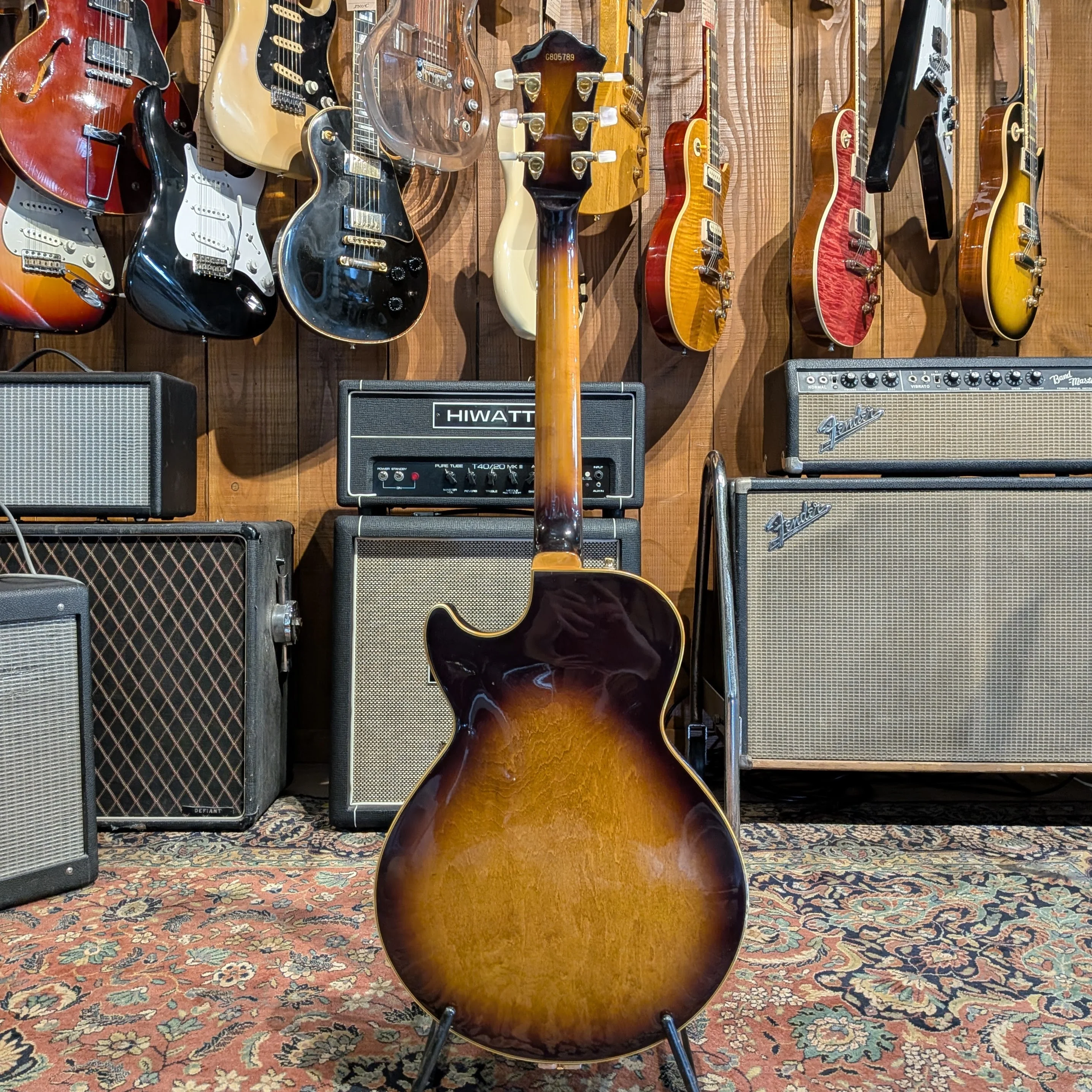 Ibanez GB10-BS George Benson Signature 1980 - Brown Sunburst - Image 6
