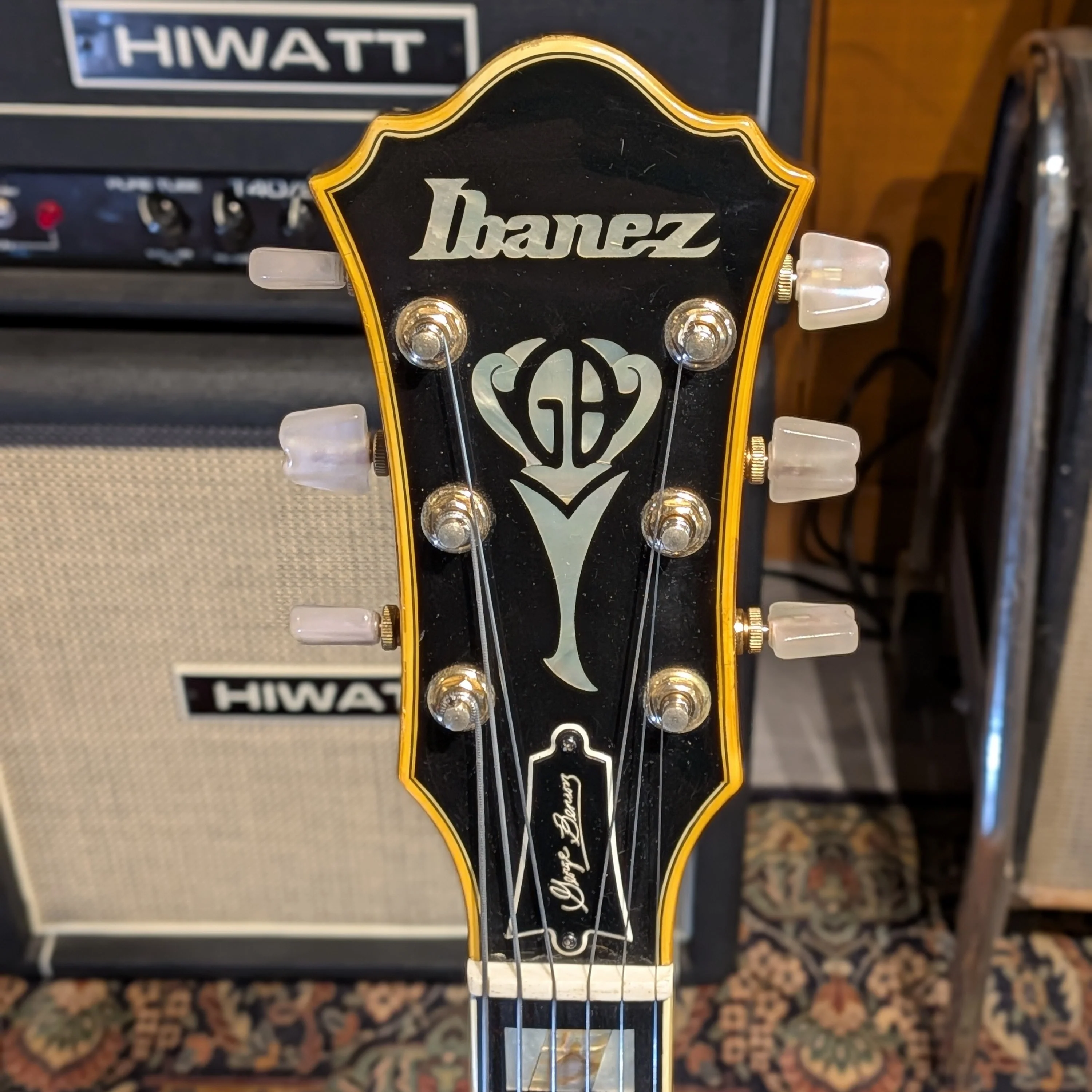 Ibanez GB10-BS George Benson Signature 1980 - Brown Sunburst - Image 7