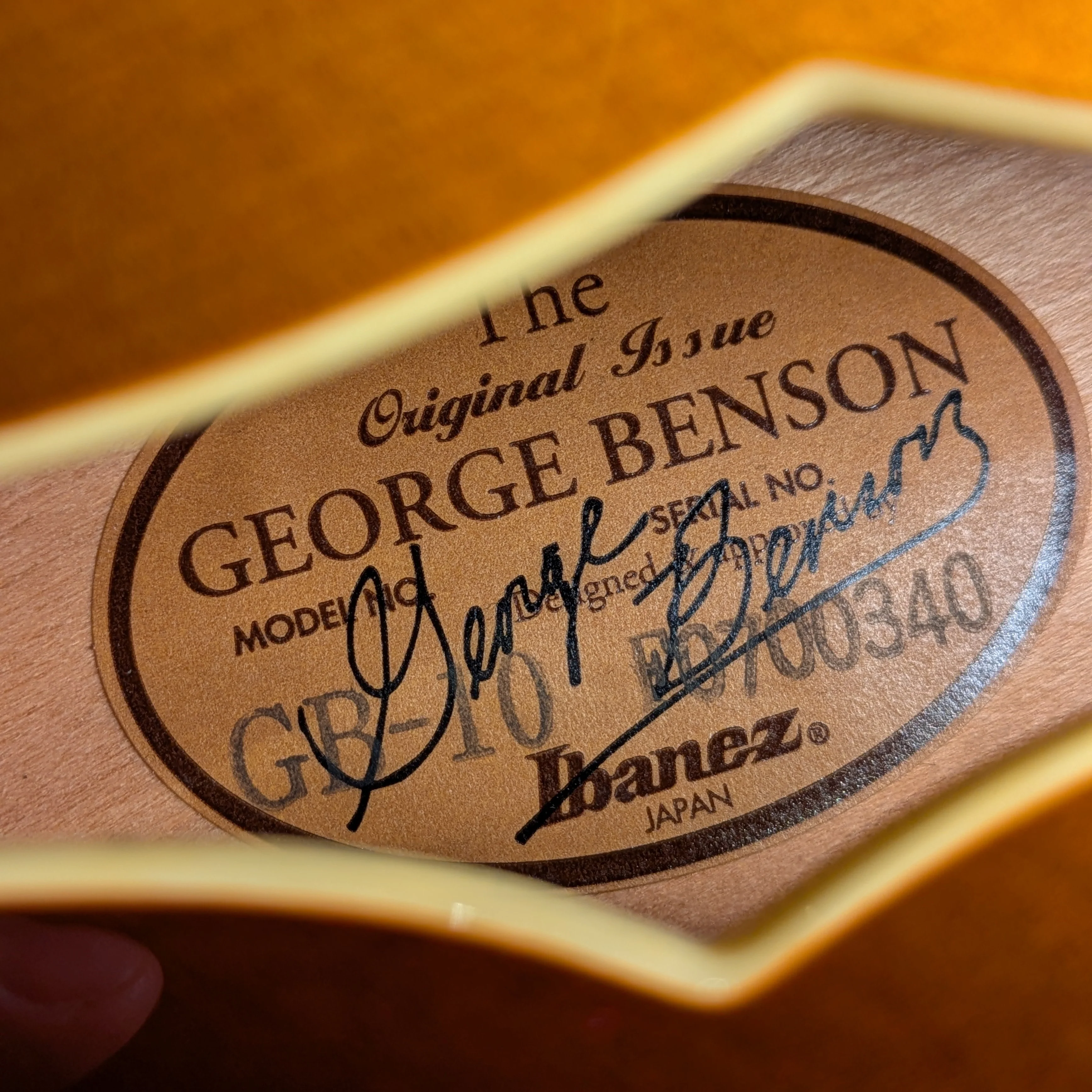 Ibanez GB10-BS George Benson Signature - Image 8