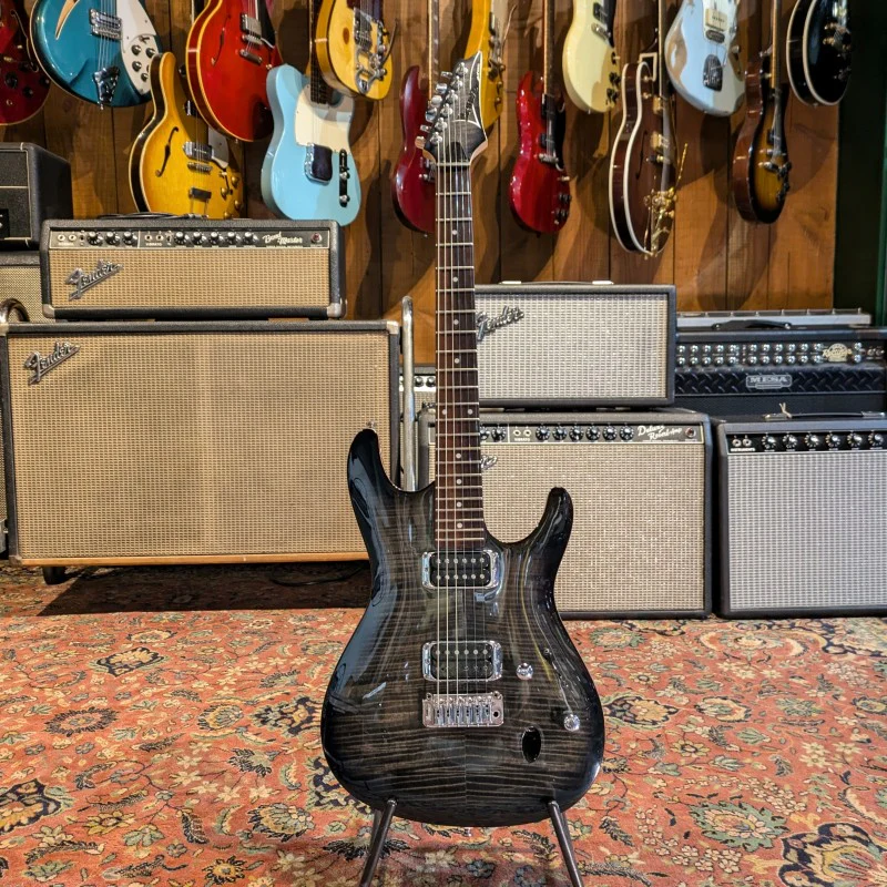 Ibanez SA220FM-TG Standard 2005 - Transparent Gray - Image 3